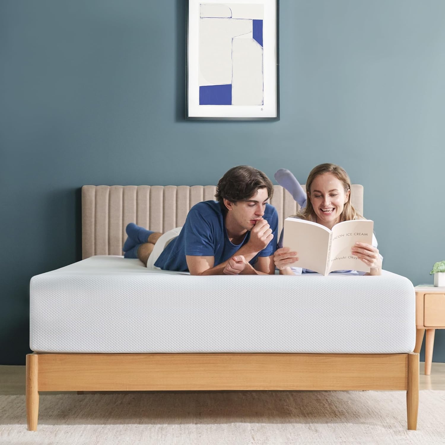 Green Tea Infused Memory Foam Mattress | Full | Cooling Gel