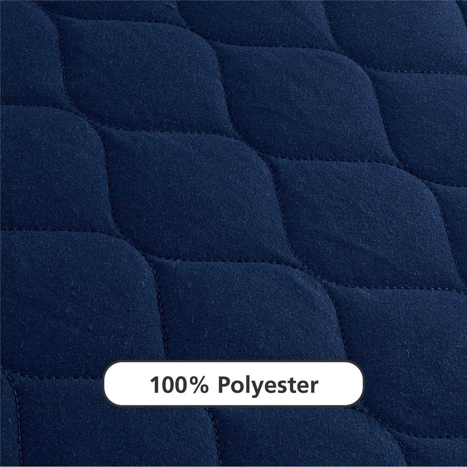 Twin Size 6″ Mattress in-a-Box For Bunk Bed, Daybed, Quilted Top Polyester Navy