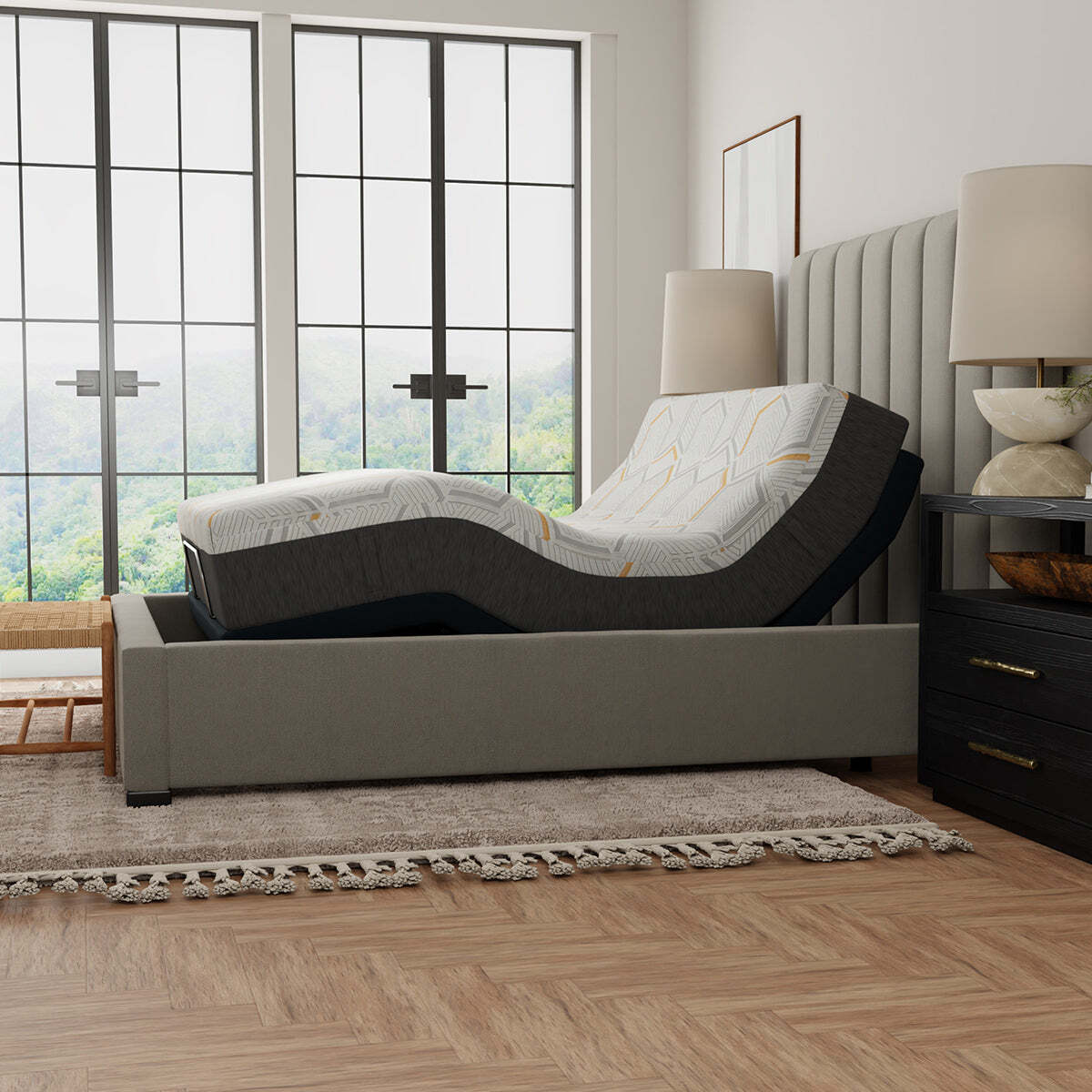 Bedplanet 12″ Copper Gel Infused Medium Firm Memory Foam Mattress