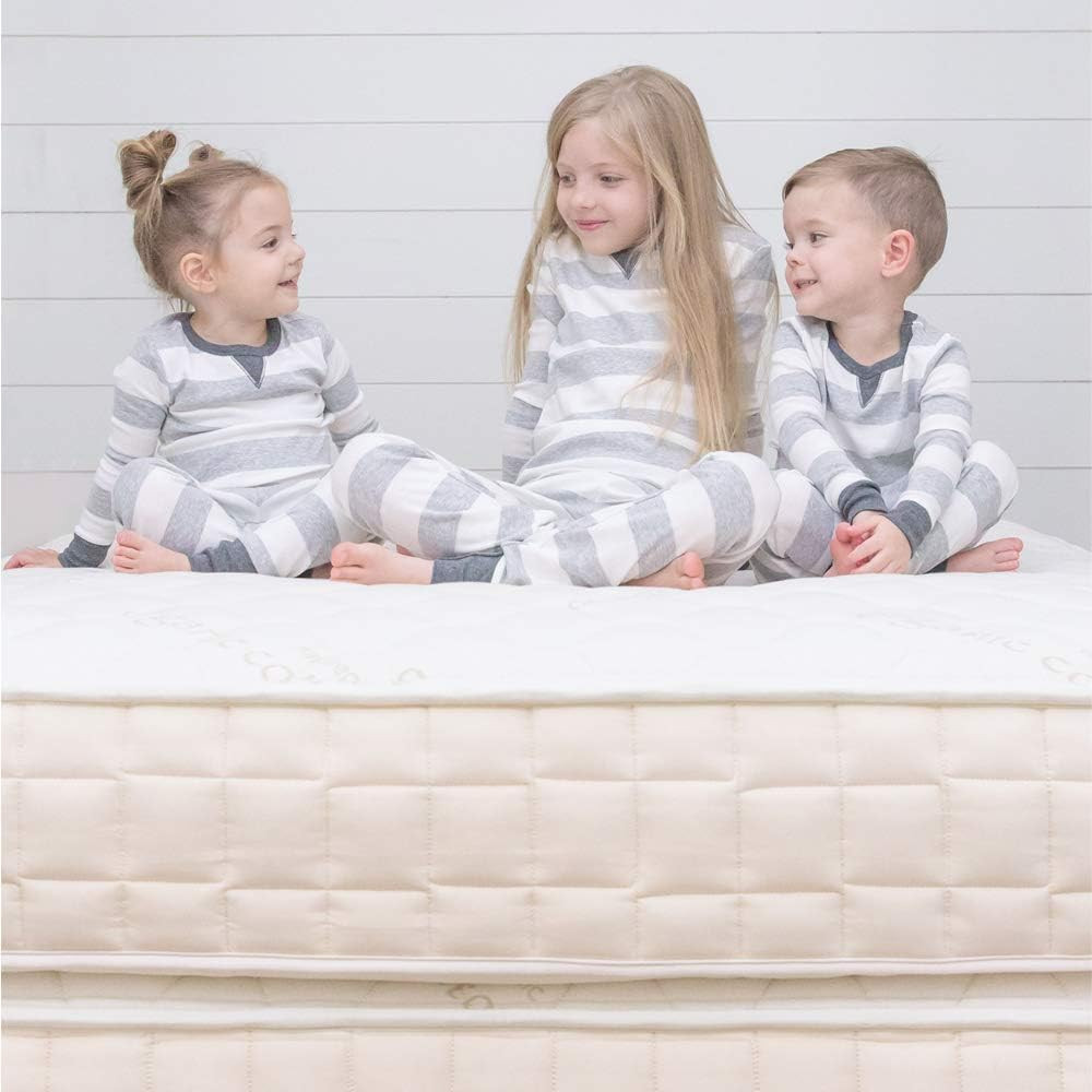 Verse Organic Kids Queen Mattress – Firm, Waterproof, Perfect for Bunk Beds