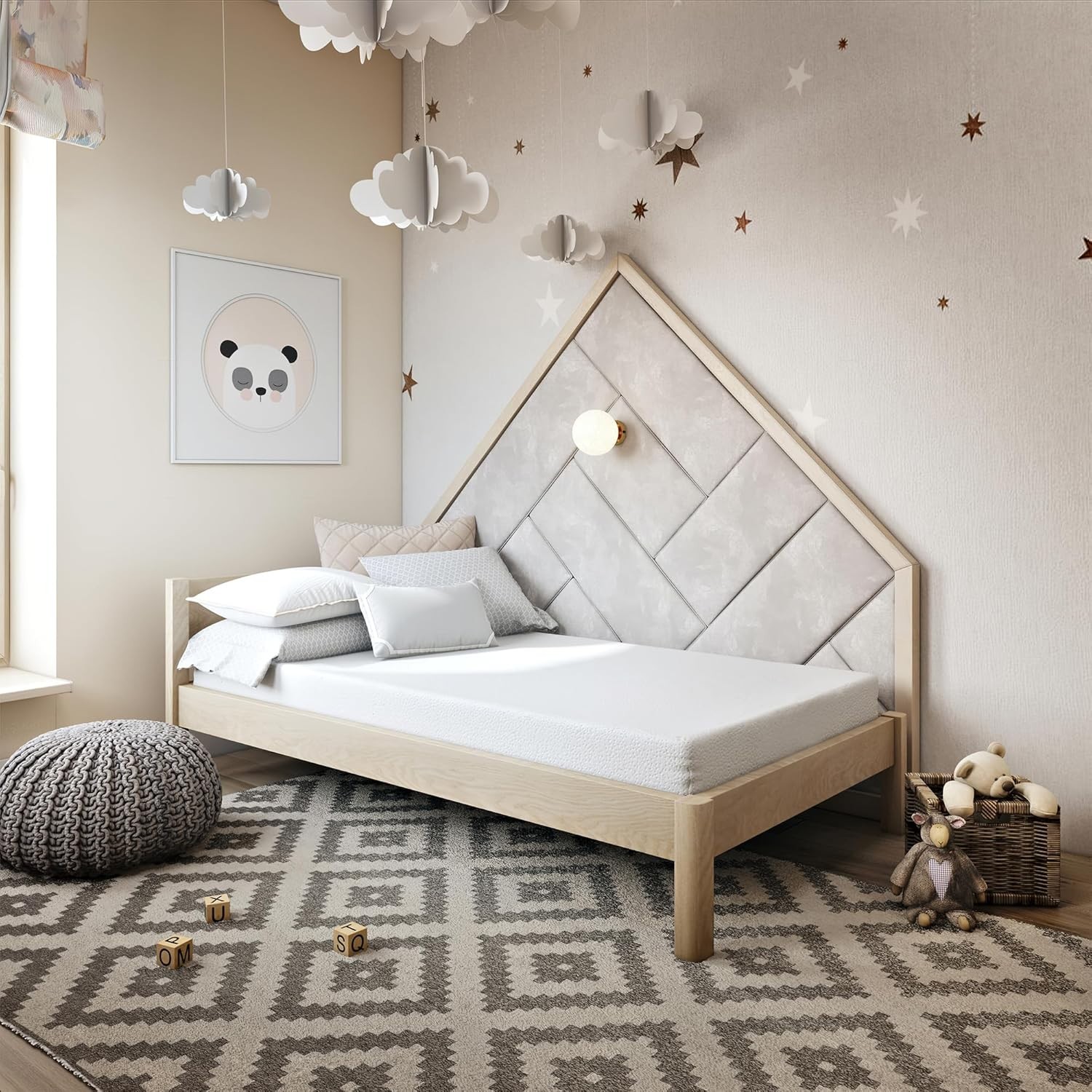 CertiPUR-US 6 Inch Twin Size Mattress – Pressure Relief & Cooling Design