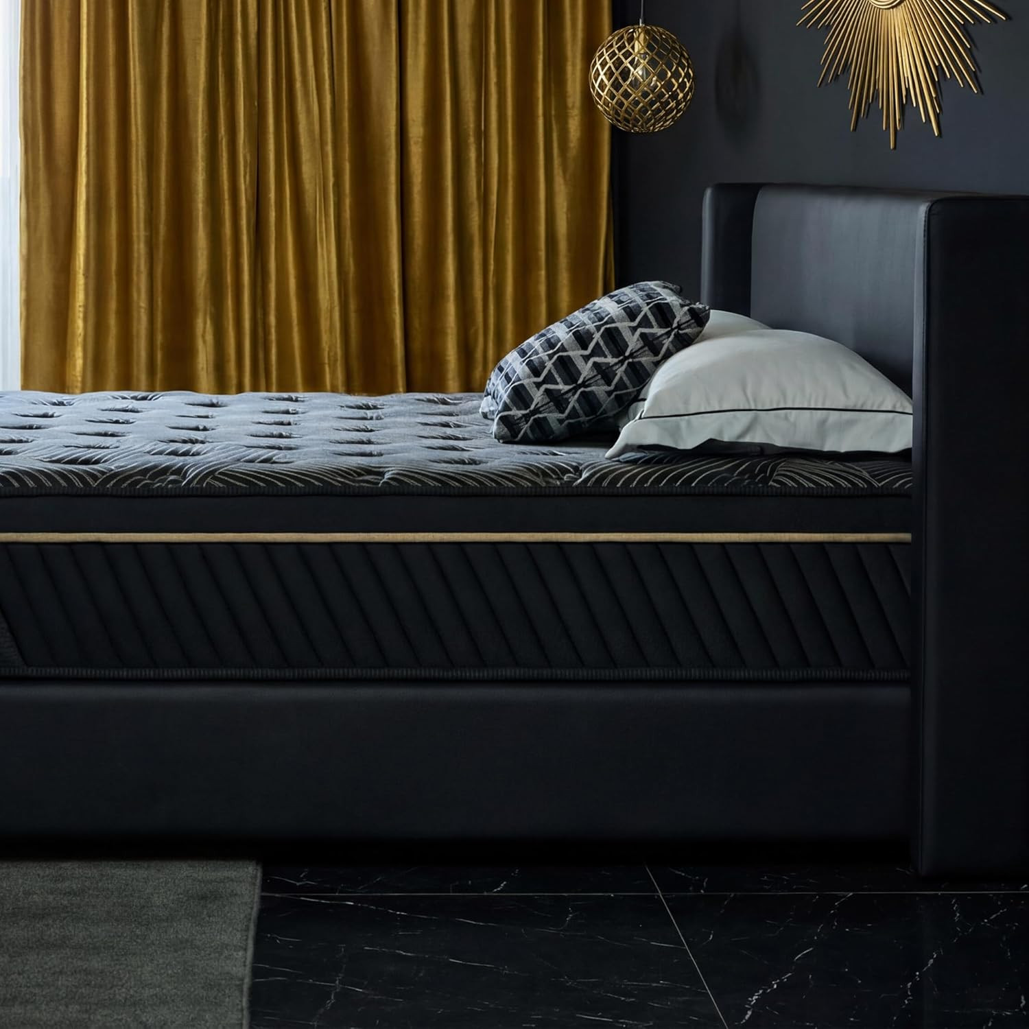 King Size 14” Hybrid Mattress – Gel Memory Foam & Pocket Spring Support