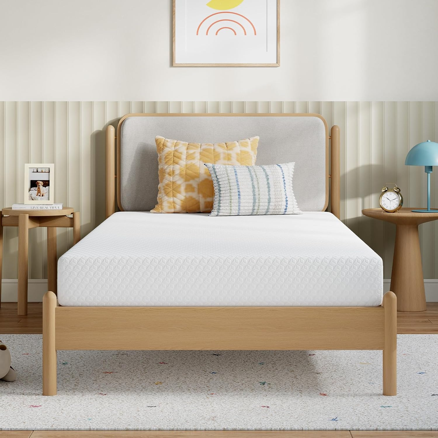 8 Inch Twin XL Memory Foam Mattress in a Box for Kids & Adults, Contour Support