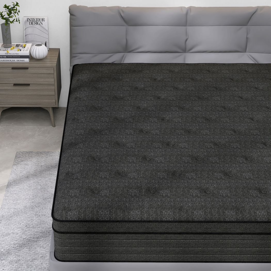 12/14 Inch Mattress in A Box Pocket Spring Memory Foam Twin Full Queen King Size