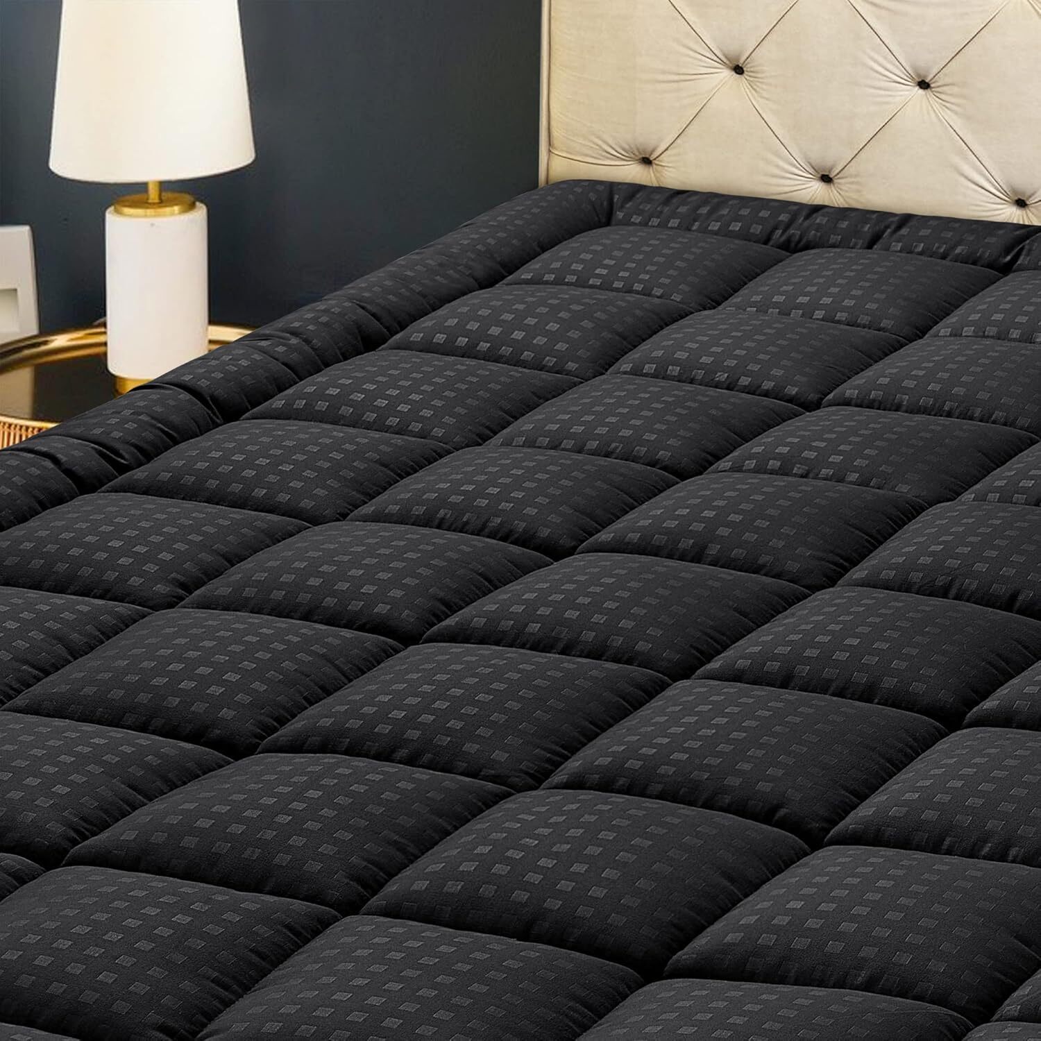 Mattress ProtectColchon Espuma de Memoria Capa de Gel 6″ en Caja Queen Acolchado