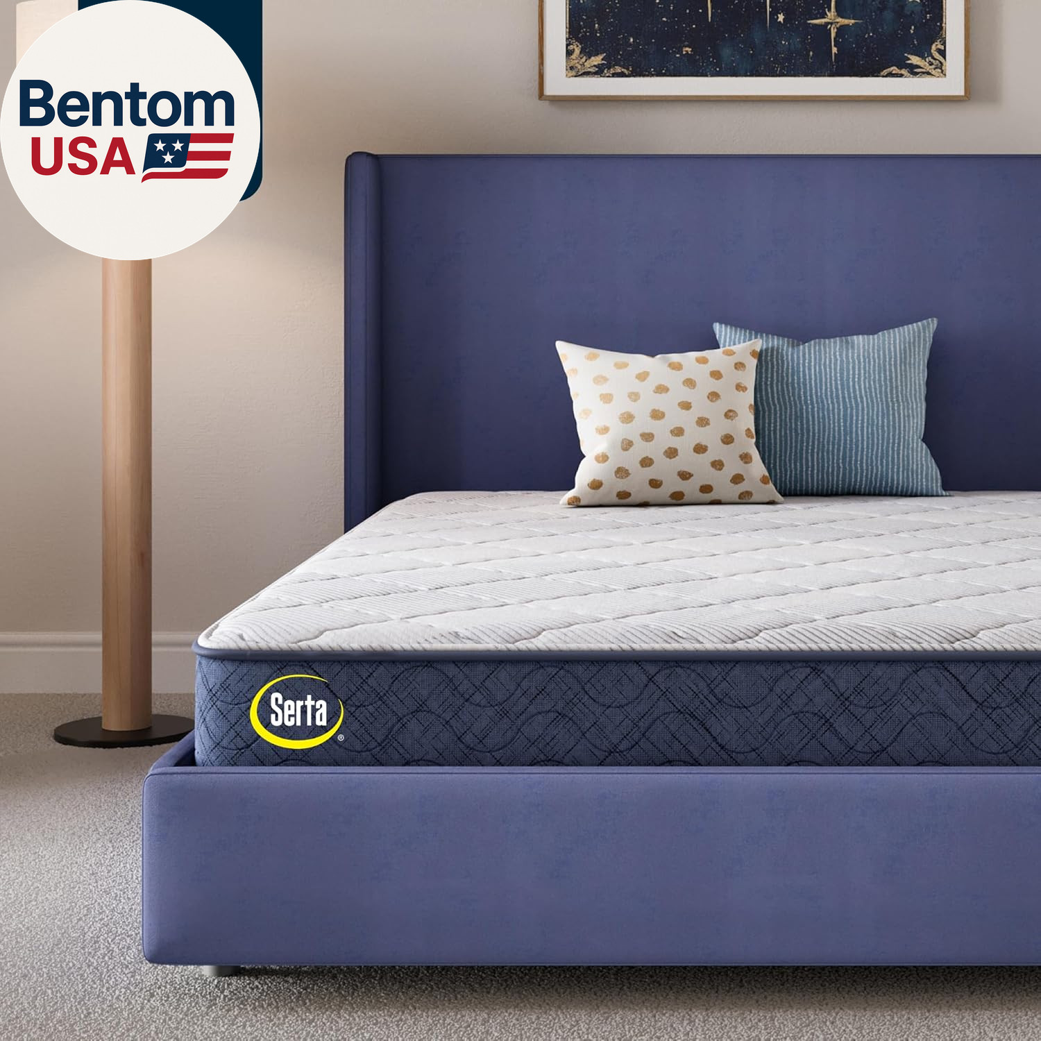Five Star Mattress Tranquility 10-Inch Medium – Queen– Zoned Lumbar Support, Pre