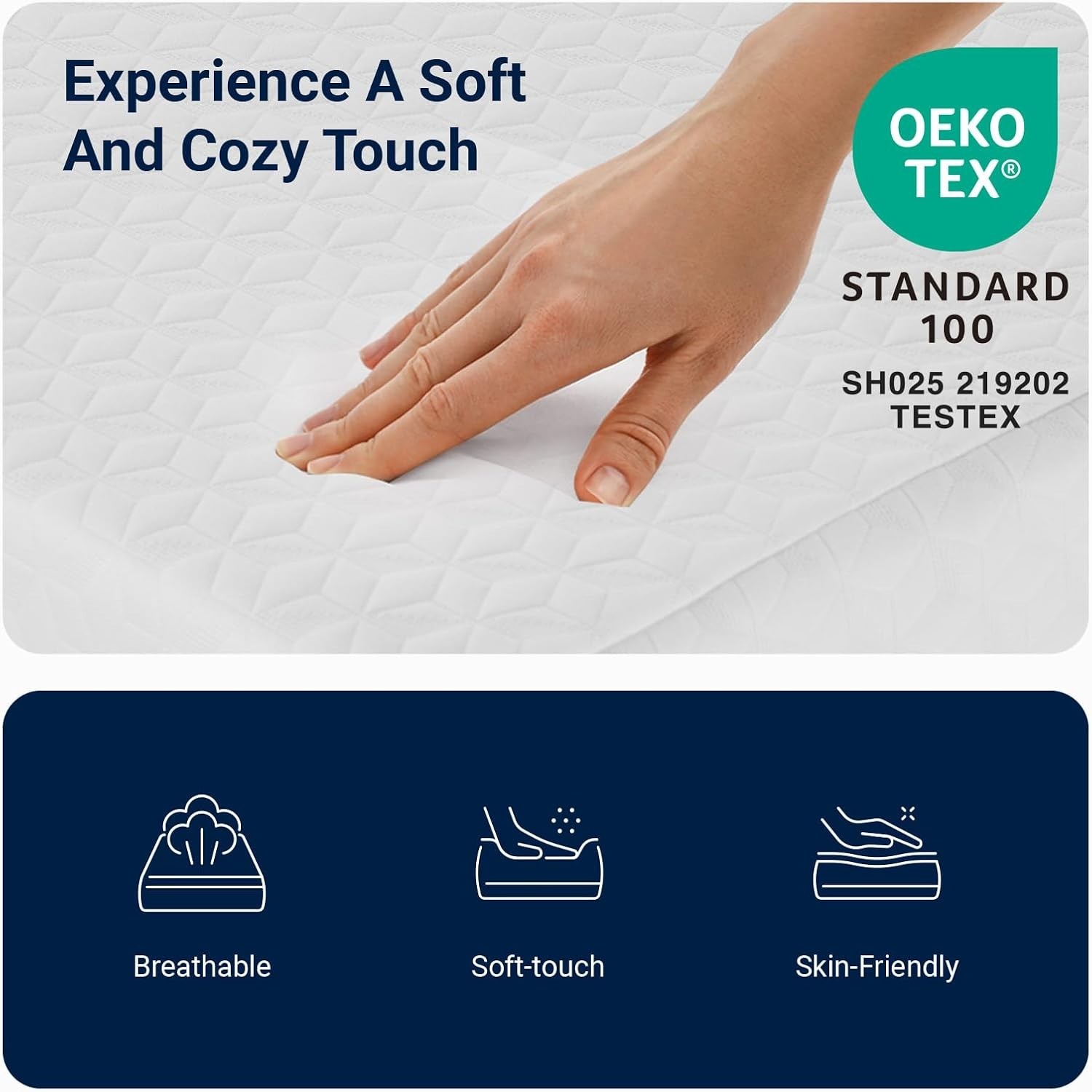 Avenco Full Size Mattress, 8 Inch Memory Foam Full Mattress in a Box for Comfort