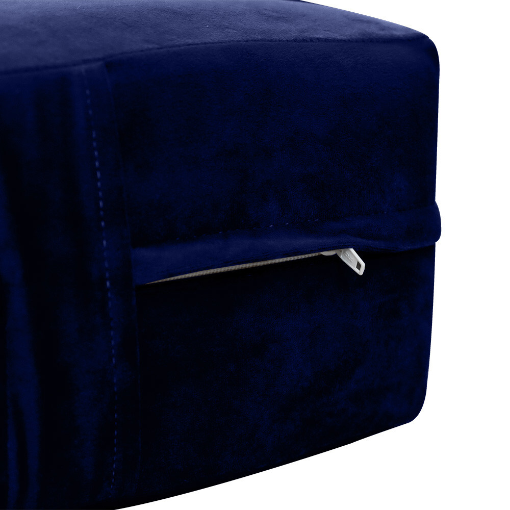 Knife Edge 6″ Twin Size 75x39x6 Velvet Indoor Daybed Mattress |COVER ONLY|-AD373
