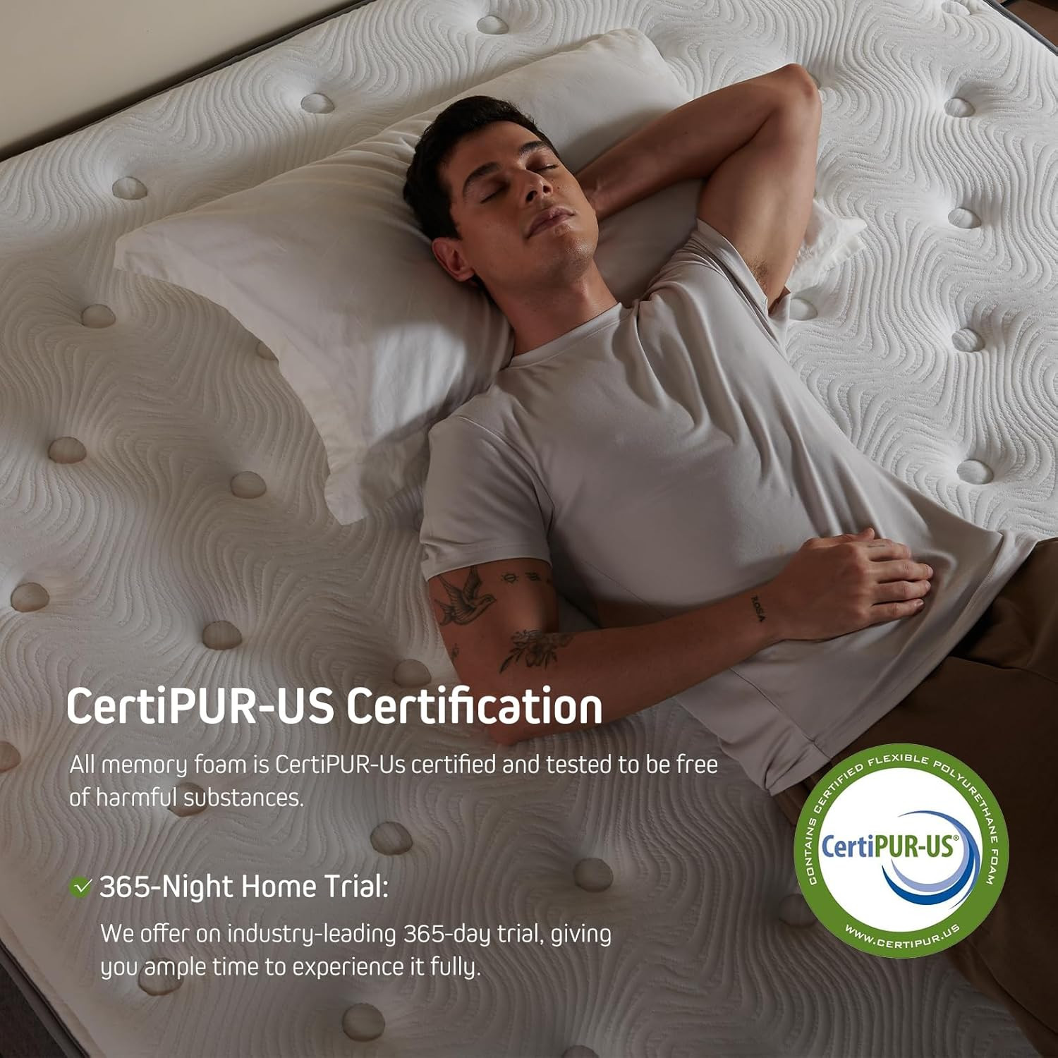 12 Inch King Size Mattress | the Feel Most Sleepers Prefer King Mattress Hybrid