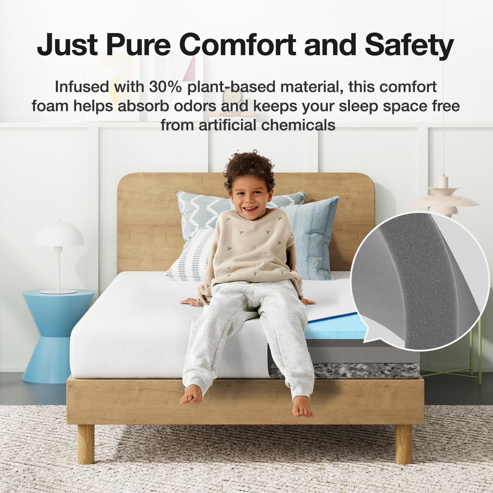 Novilla Twin Mattress, 6 Inch Twin Bed Mattress for Kids, Gel Memory Foam…
