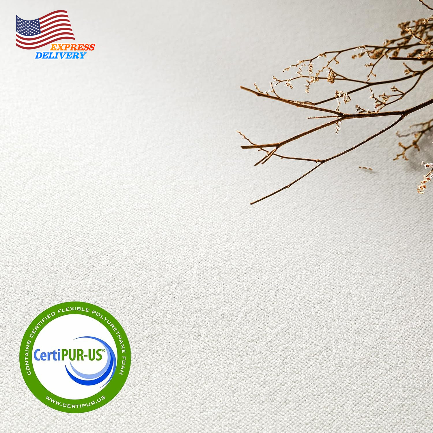 6 Inch Queen Short Mattress for RV Camper Green Tea Memory Foam