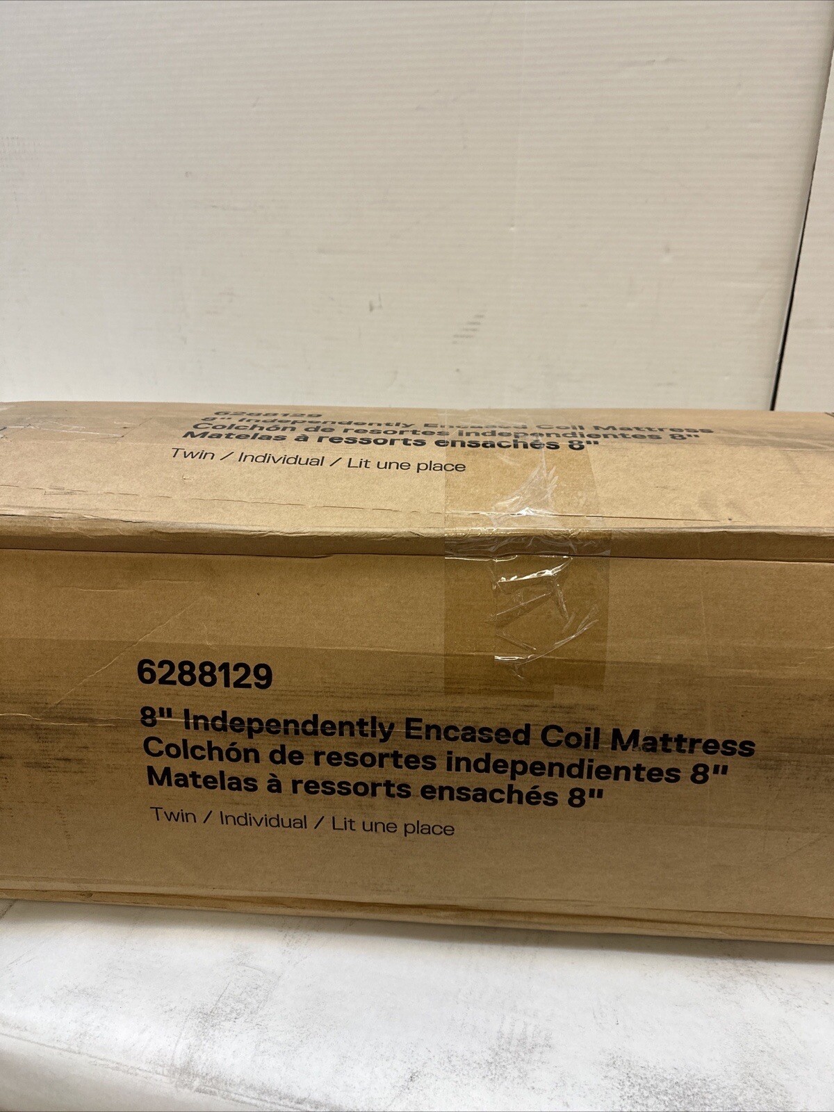 Contour Comfort 8″ Medium-Firm Independently Encased Coil Twin Mattress