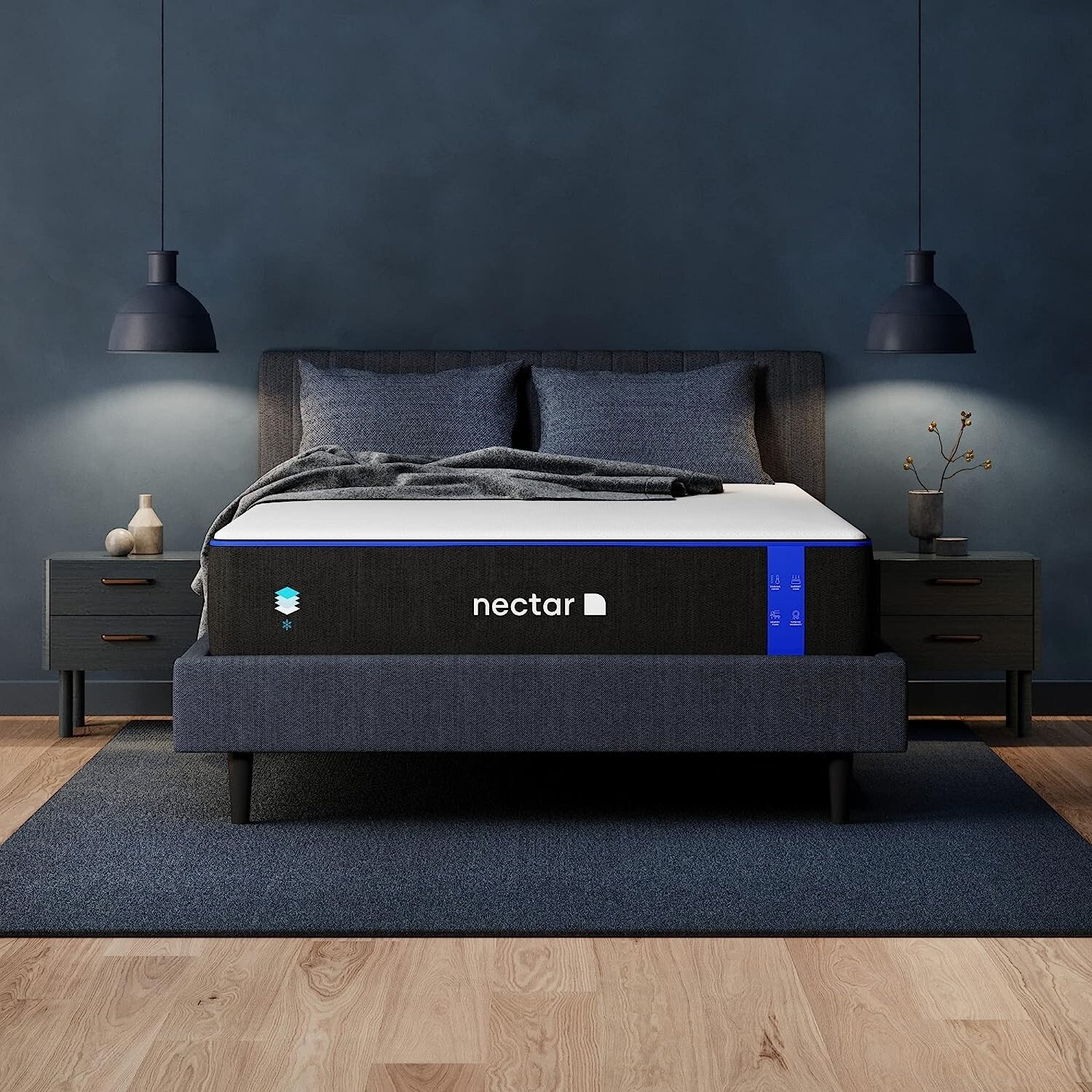 Nectar Cal-King Mattress 12 Inch – Medium Firm Gel Memory Foam Mattress