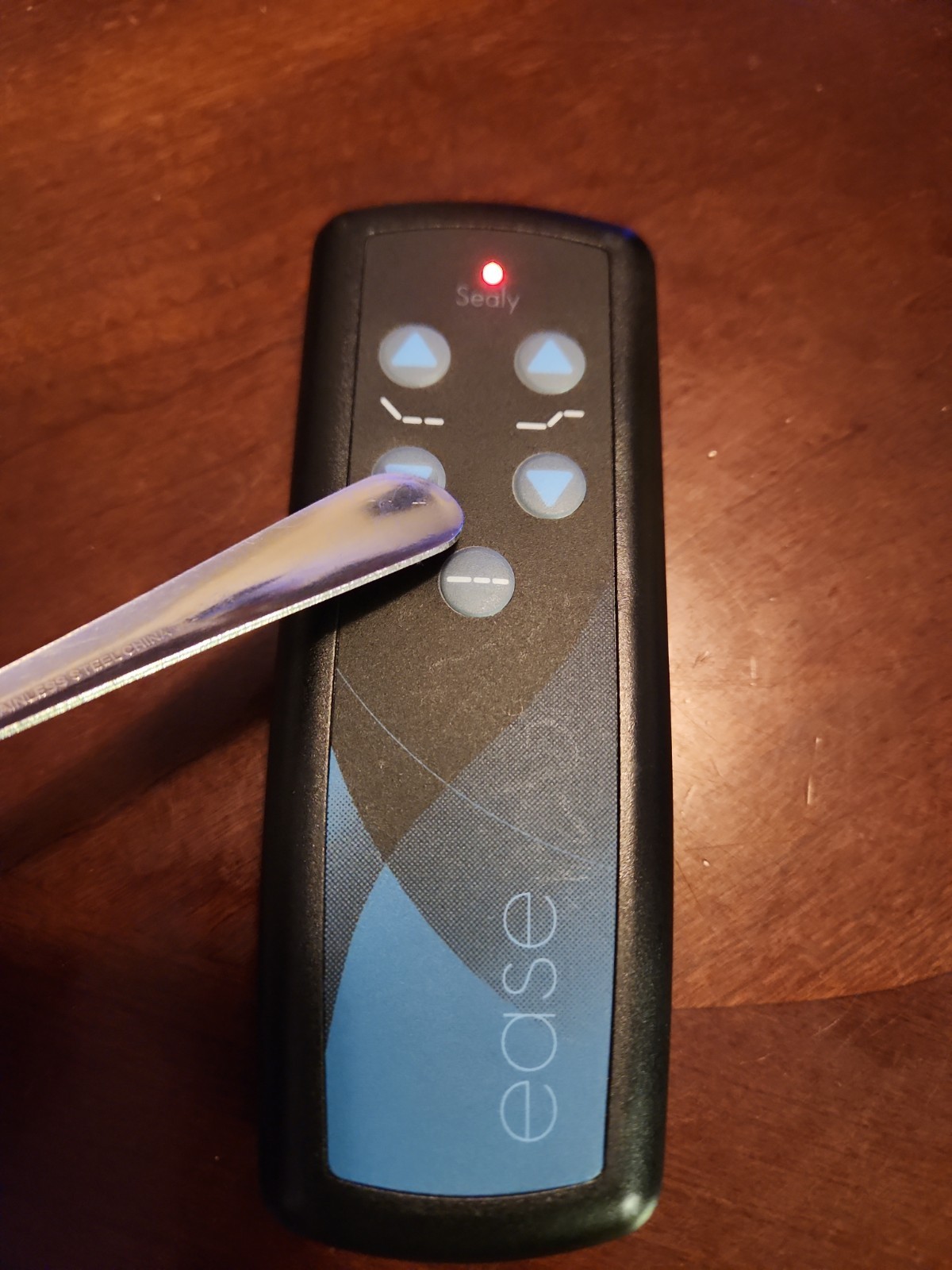 Sealy Ease Ease 1.0 Remote Control RF358C JLDK.18.01.29