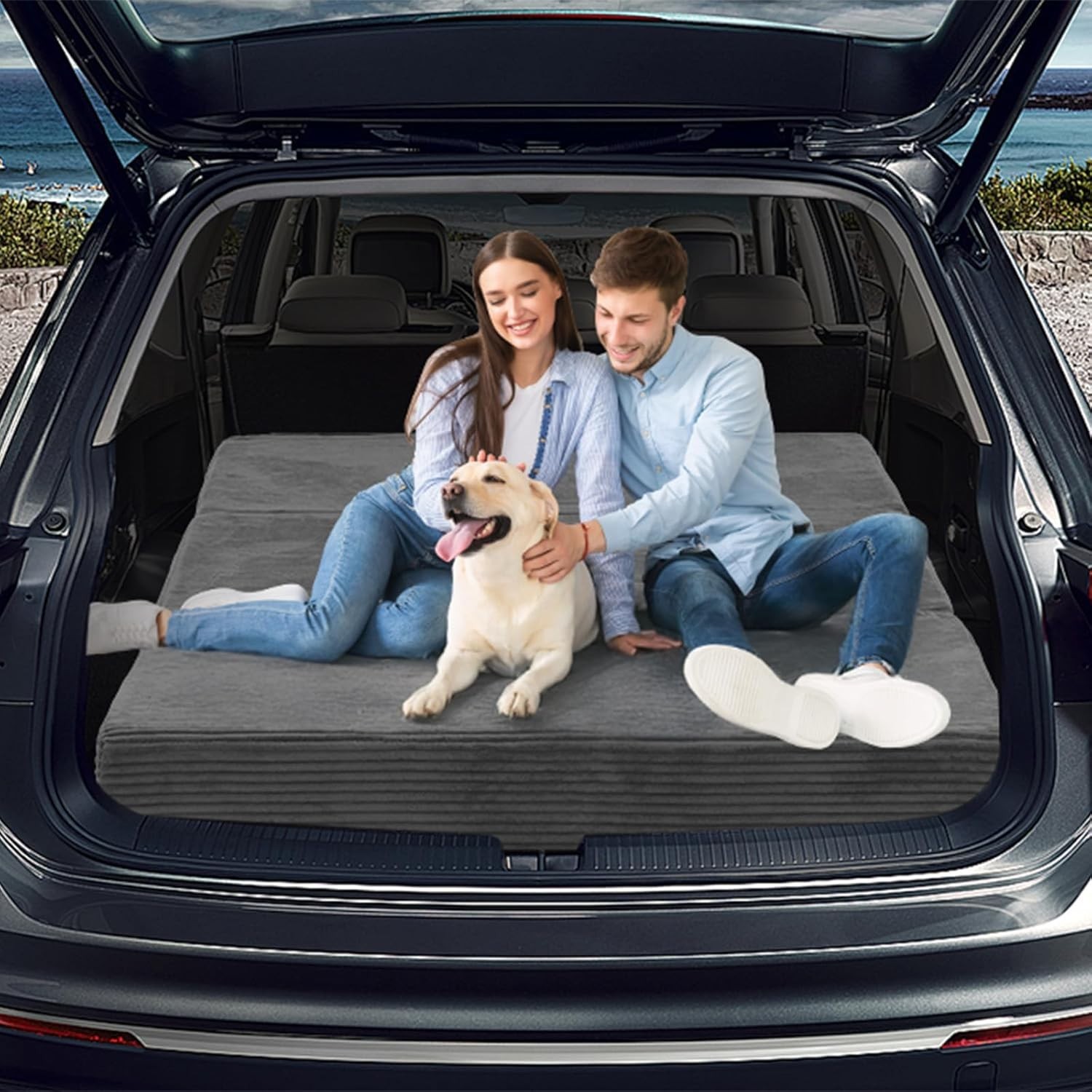 Versatile 6-Inch Plush Folding Mattress – Perfect for Guests, Camping & Dorm