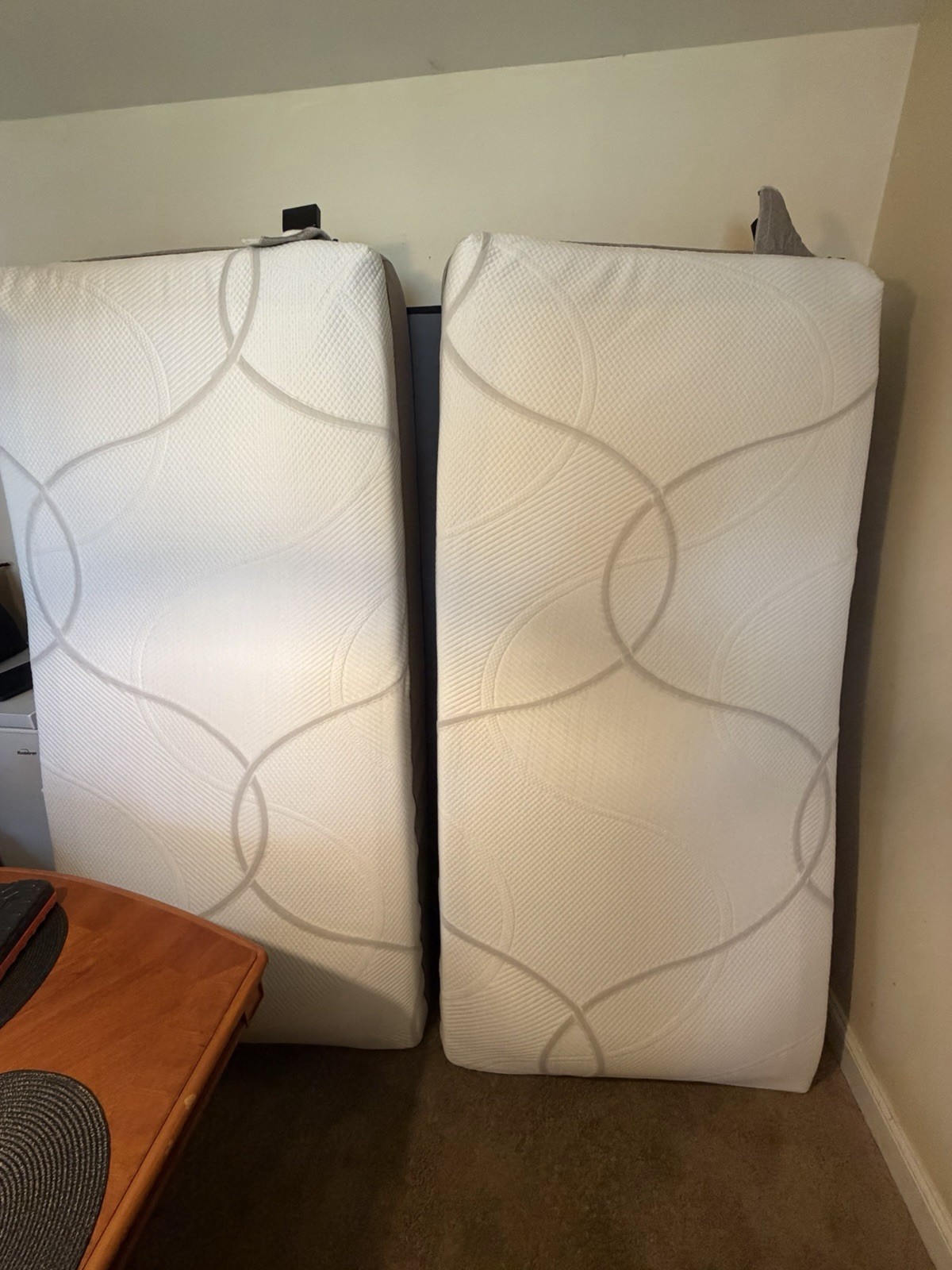 2 Ghost Bed Twin XL Hybrid Massage Beds