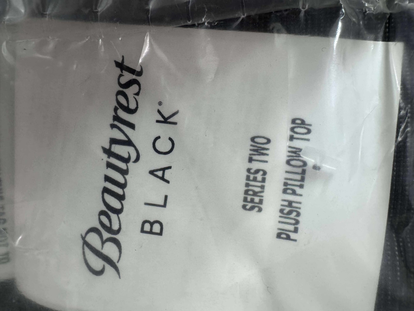 Beautyrest Black® Series Two Plush Pillow Top 16.25″ King Mattress MSRP $3,799