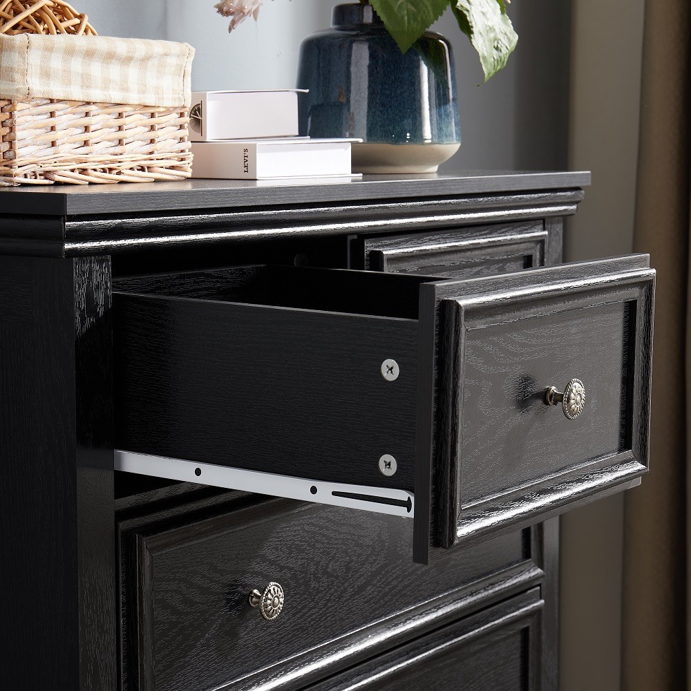 Modern 6 Drawers Dresser 6 Drawers Cabinet,Chest Drawers Closet Organizers