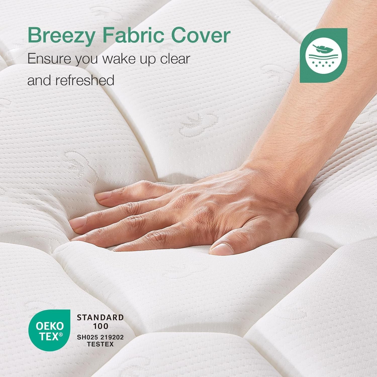 6 Inch Twin Mattress,for Spine Support & Cooling Comfort Twin Bed