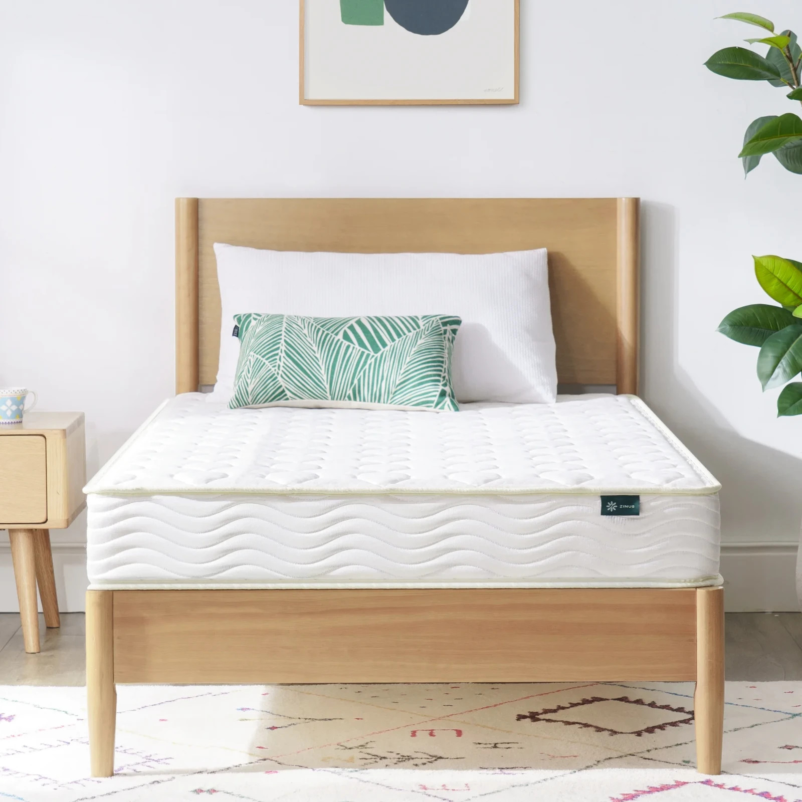 6″ Basic Tight Top Bonnell Innerspring Mattress Twin Compact Firm Support