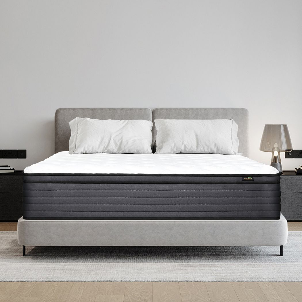 AICEHOME 12″ Mattress Comfy Hybrid Spring Mattresses Medium Twin Full Queen King