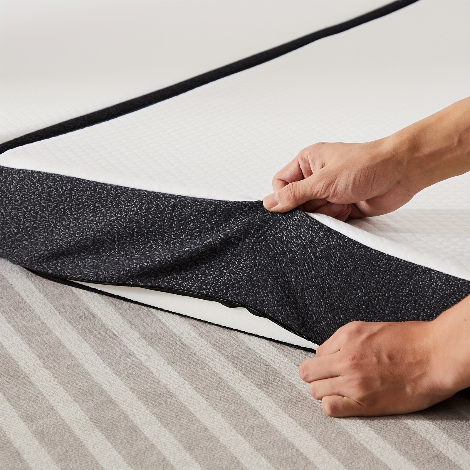 Premium Tri-Fold Mattress 3inch/4inch, Comfortable & Versatile for Any Occasion