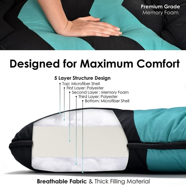 Memory Foam Futon Mattress Twin Size