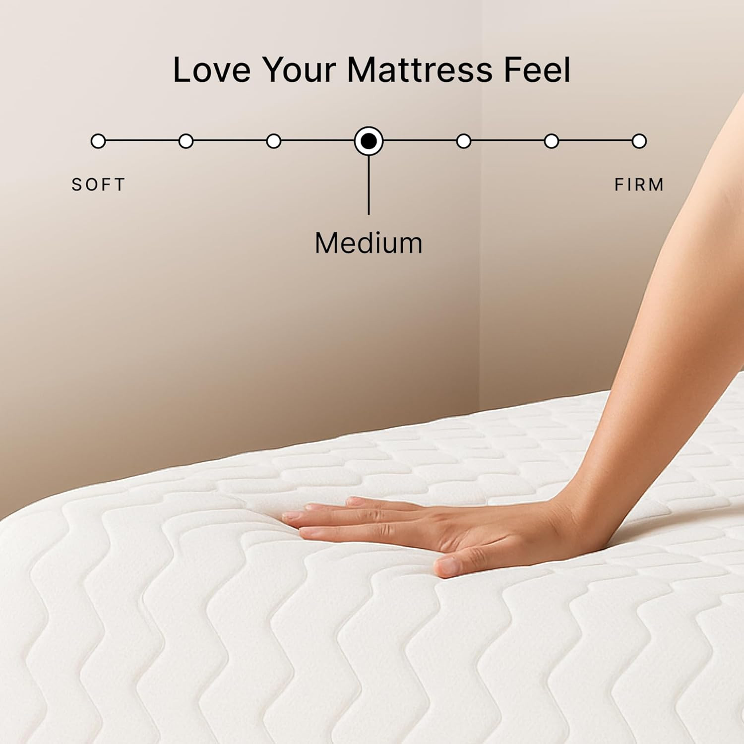 Signature Design by Ashley Chime 12 Memory Foam Mattress, Ultra Plush Contouring