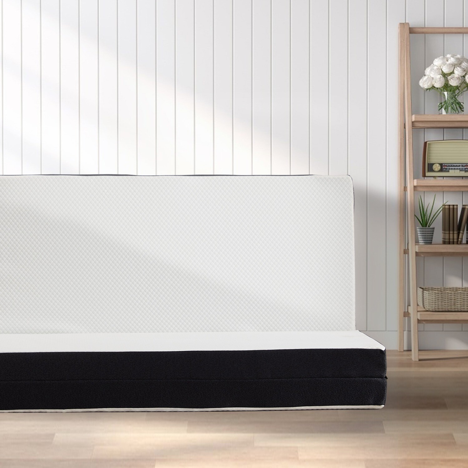 3″ Tri-fold Memory Foam Mattress w/ Washable Cover, Foldable&Portable Floor Bed