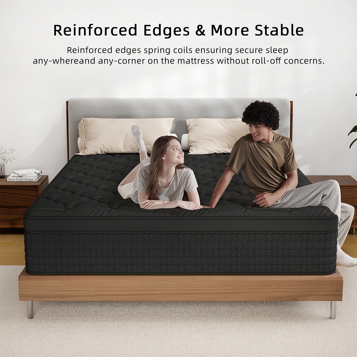 12″ 14″ Gel Memory Foam Mattress in a Box Pocket Spring Twin Full Queen King