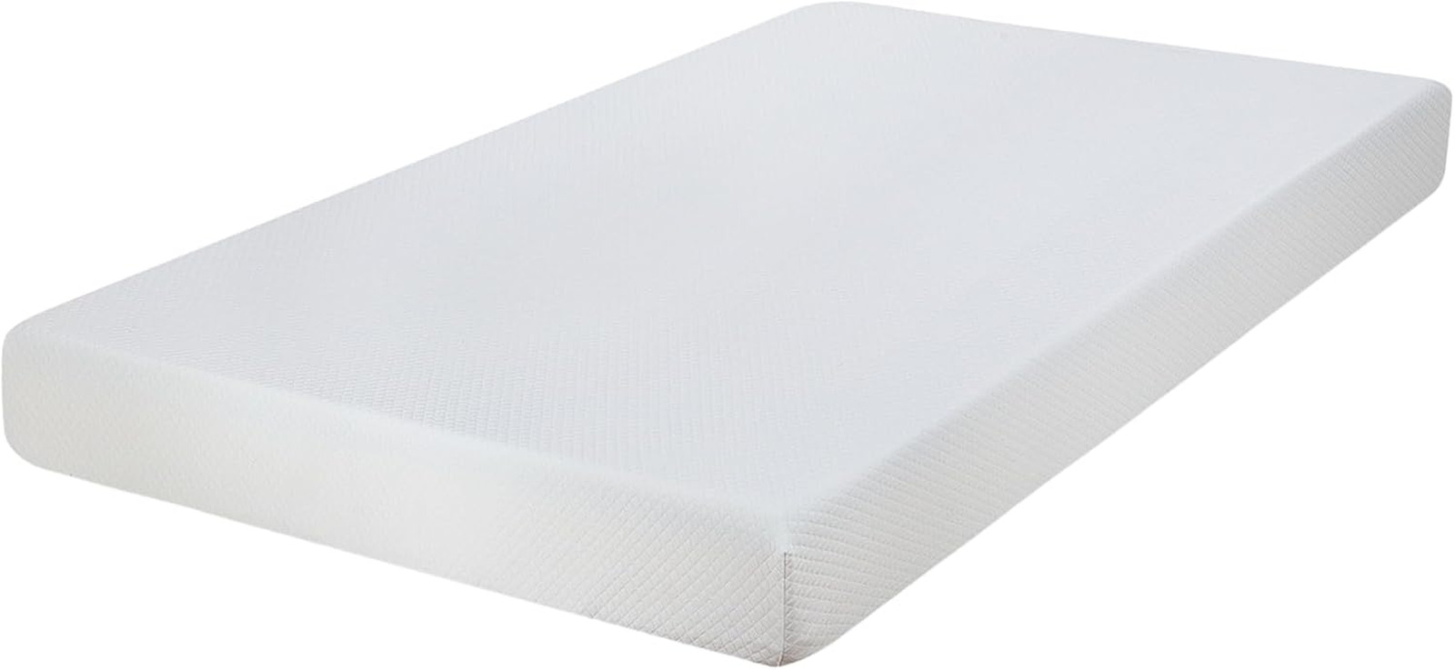 Gel-Infused Memory Foam Mattress, Medium Firm, 8″ Twin, Washable Cover