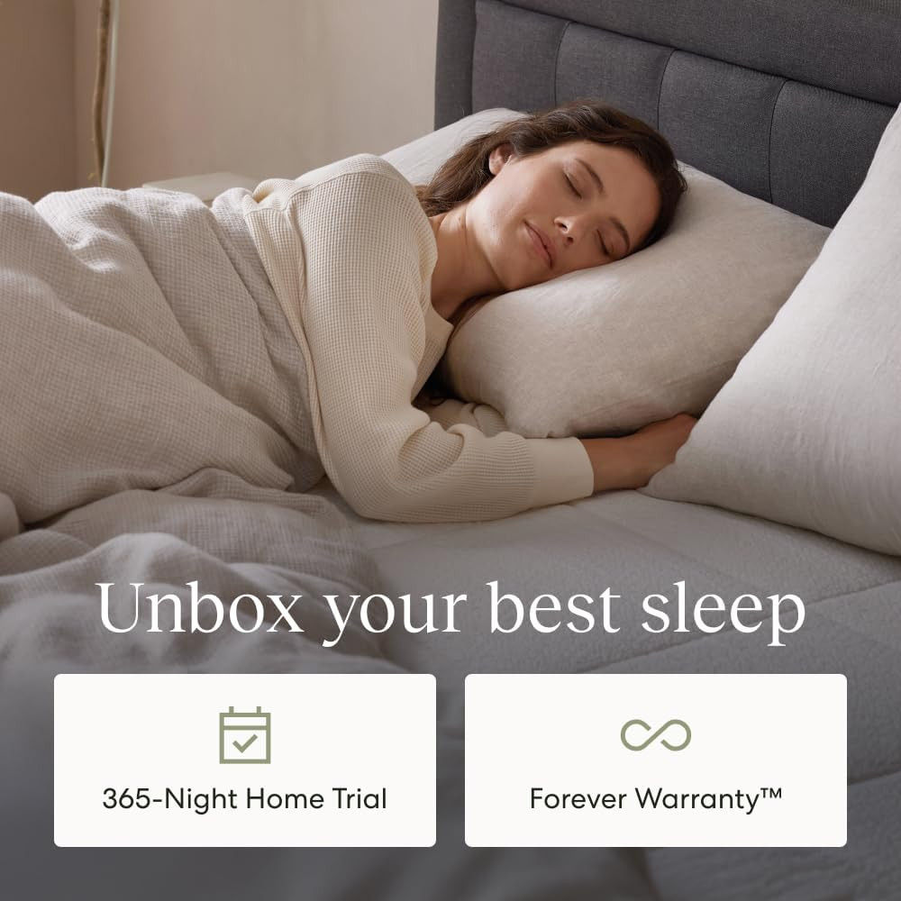 Natural Hybrid Full Mattress 10 Inch – Certified Organic Natural Latex – Sustain