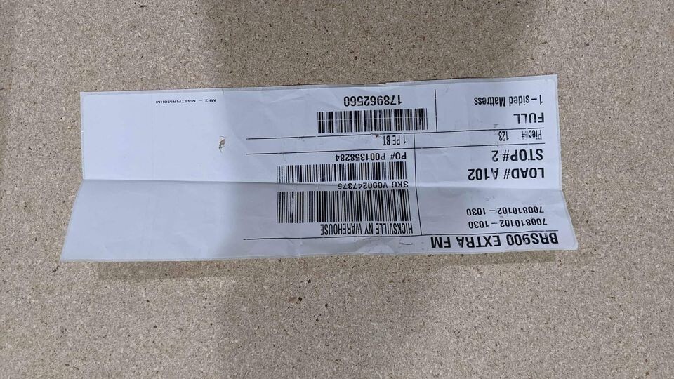 Used Extra Firm Full Size Serta Beautyrest mattress