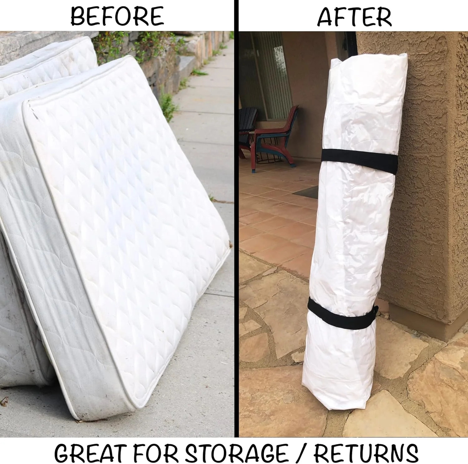 Homie Mattress Vacuum Bag – Compression & Storage Solution