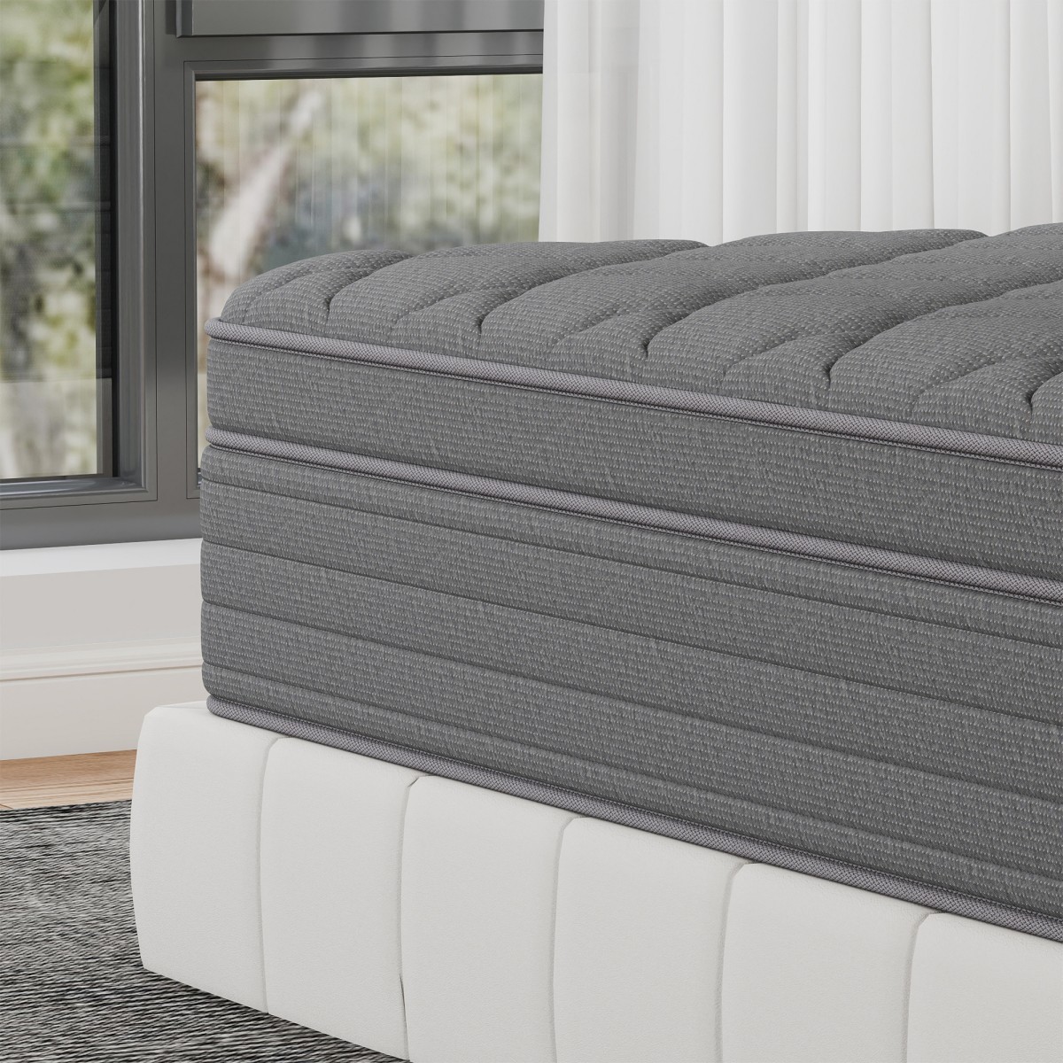 12″/14″ Hybrid Mattress in a Box Gel Memory Foam Spring Twin Full Queen King Bed