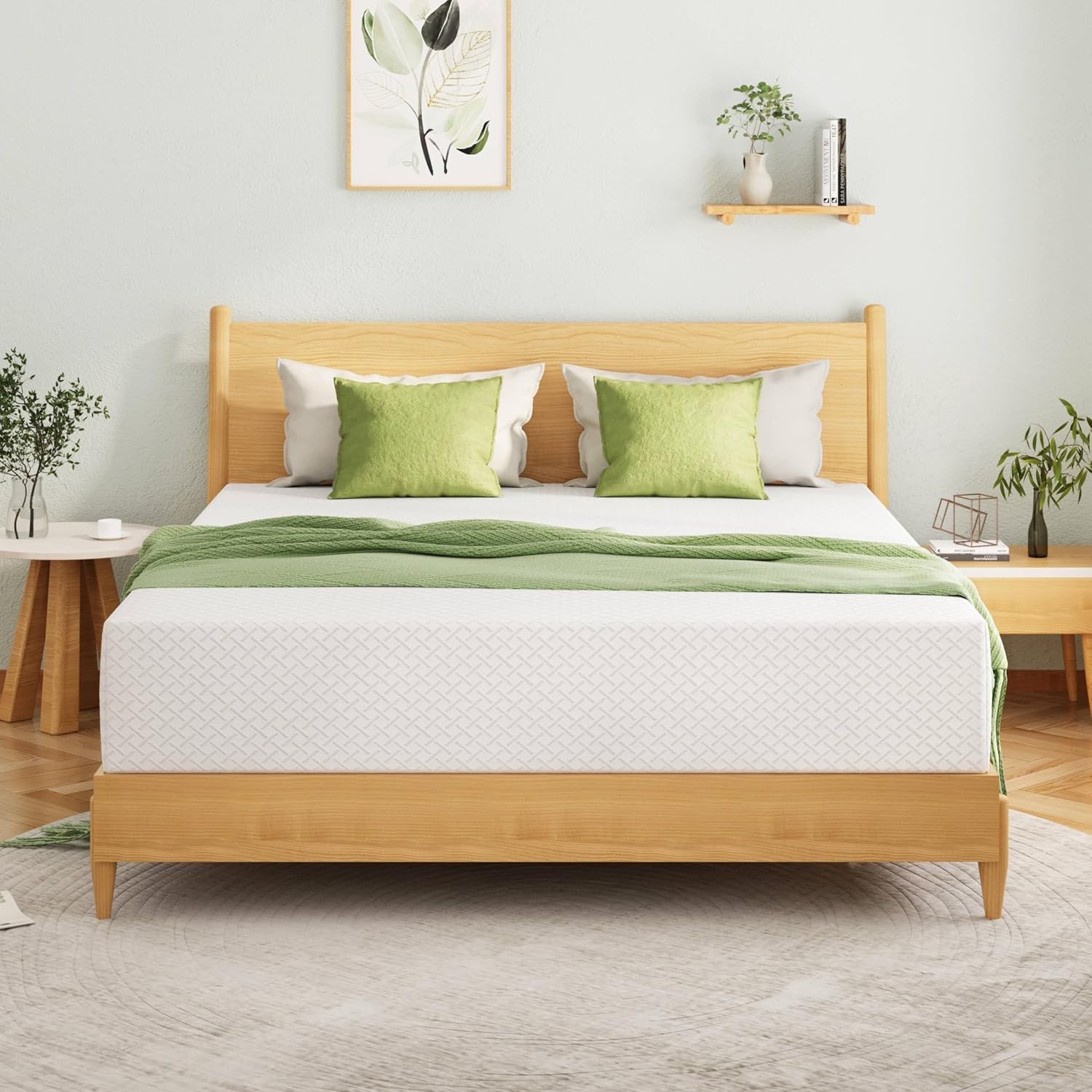 Memory Foam Full Size Bed Mattress Relief With Medium Firm Support