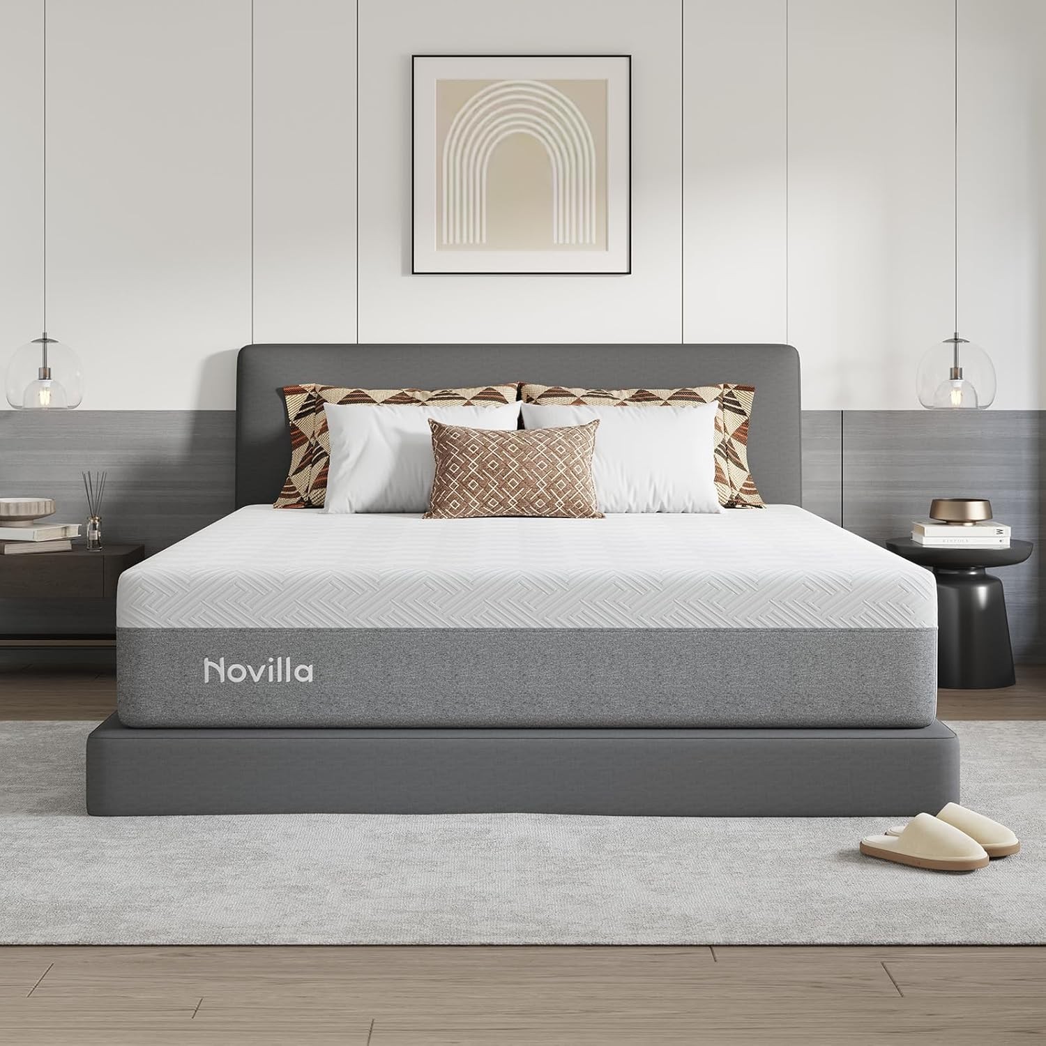 Twin XL Mattress 6-Inch Gel Memory Foam Mattress Cool Night Sleep & Pressure