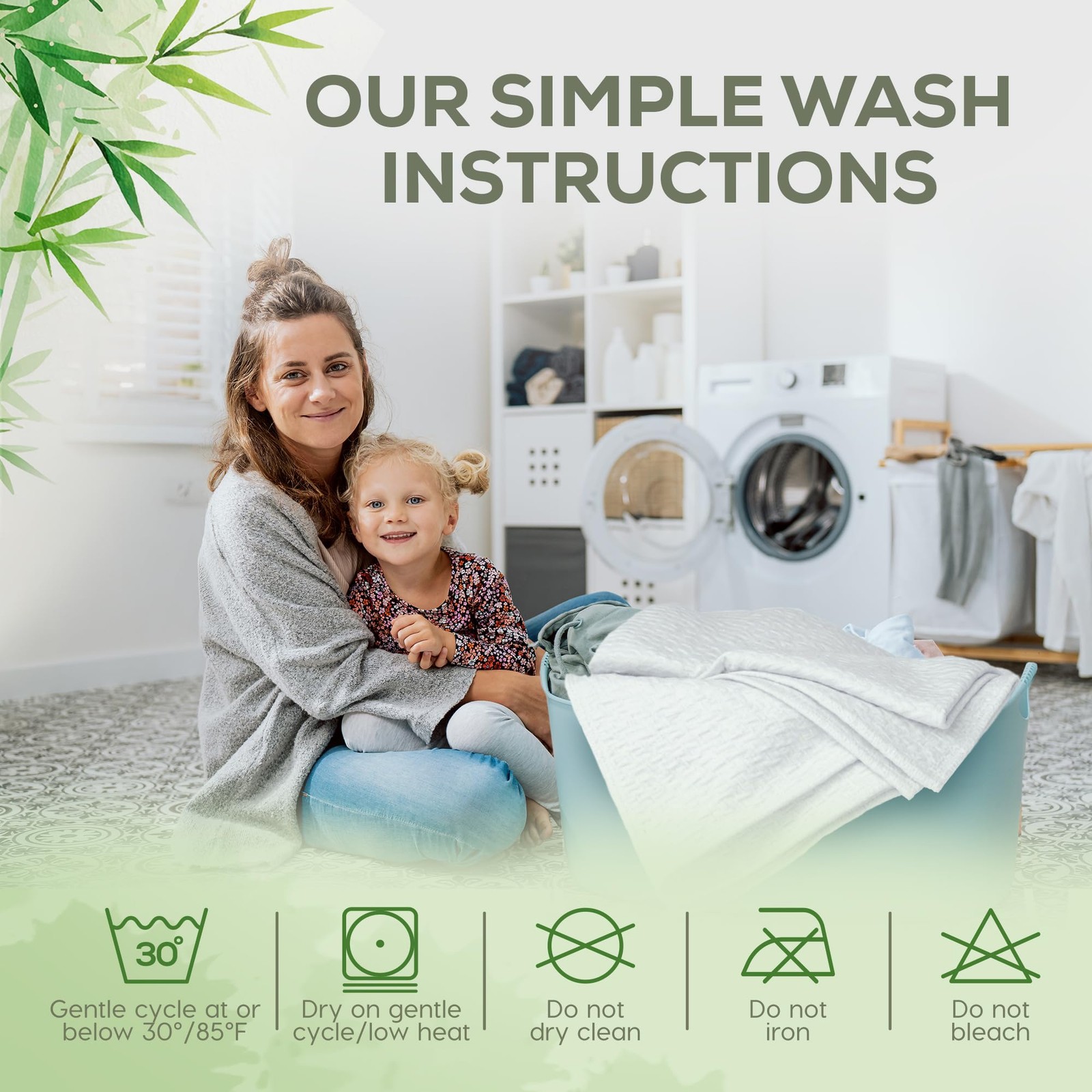 Luxury California King Mattress Protector | 100% King, White