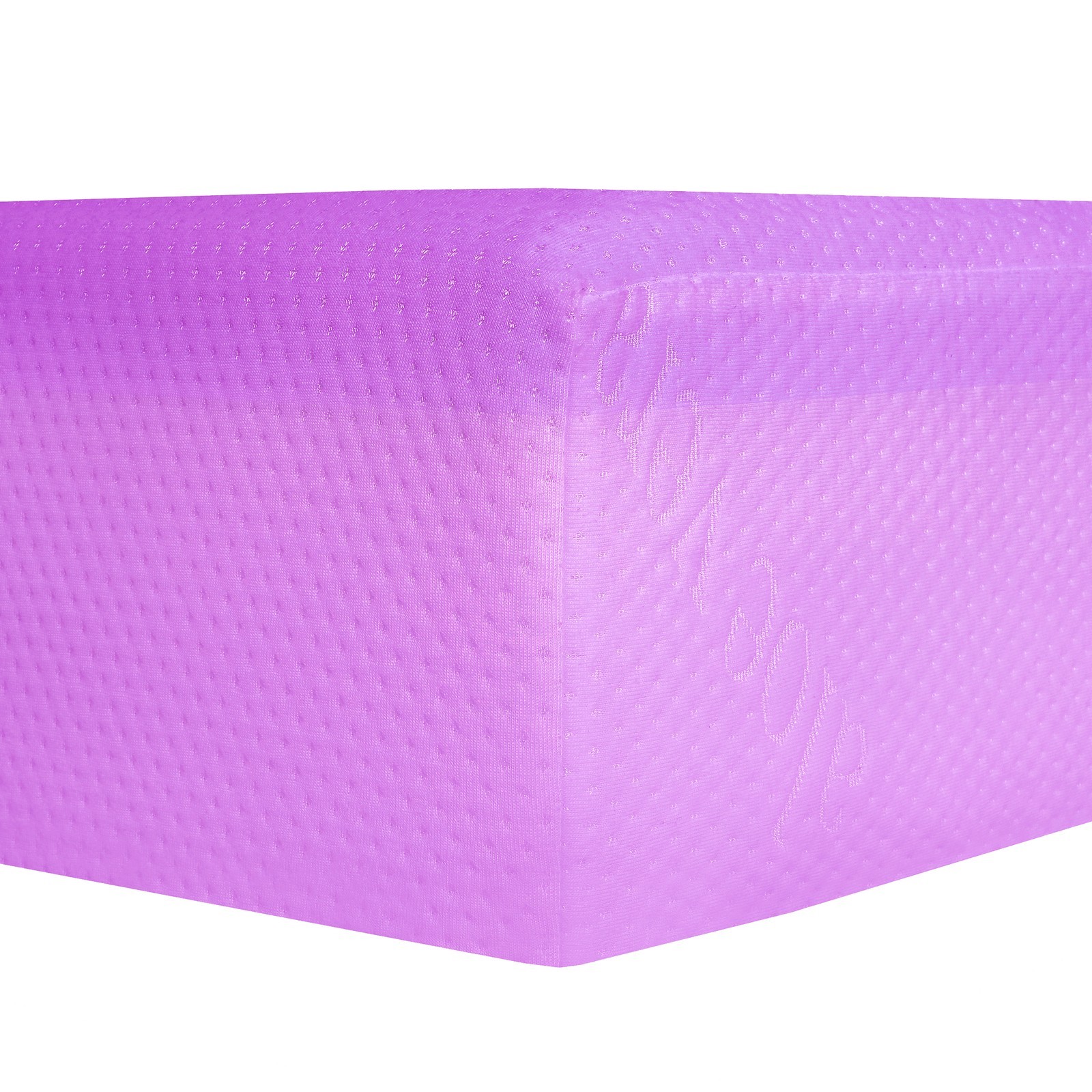 6 in. Firm Memory Foam Mattress for Full Size Bed in a Box with Breathable Pink