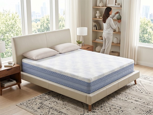 Queen Mattress 12inch, Pressure Relief & Motion Isolation, CertiPUR US Certified