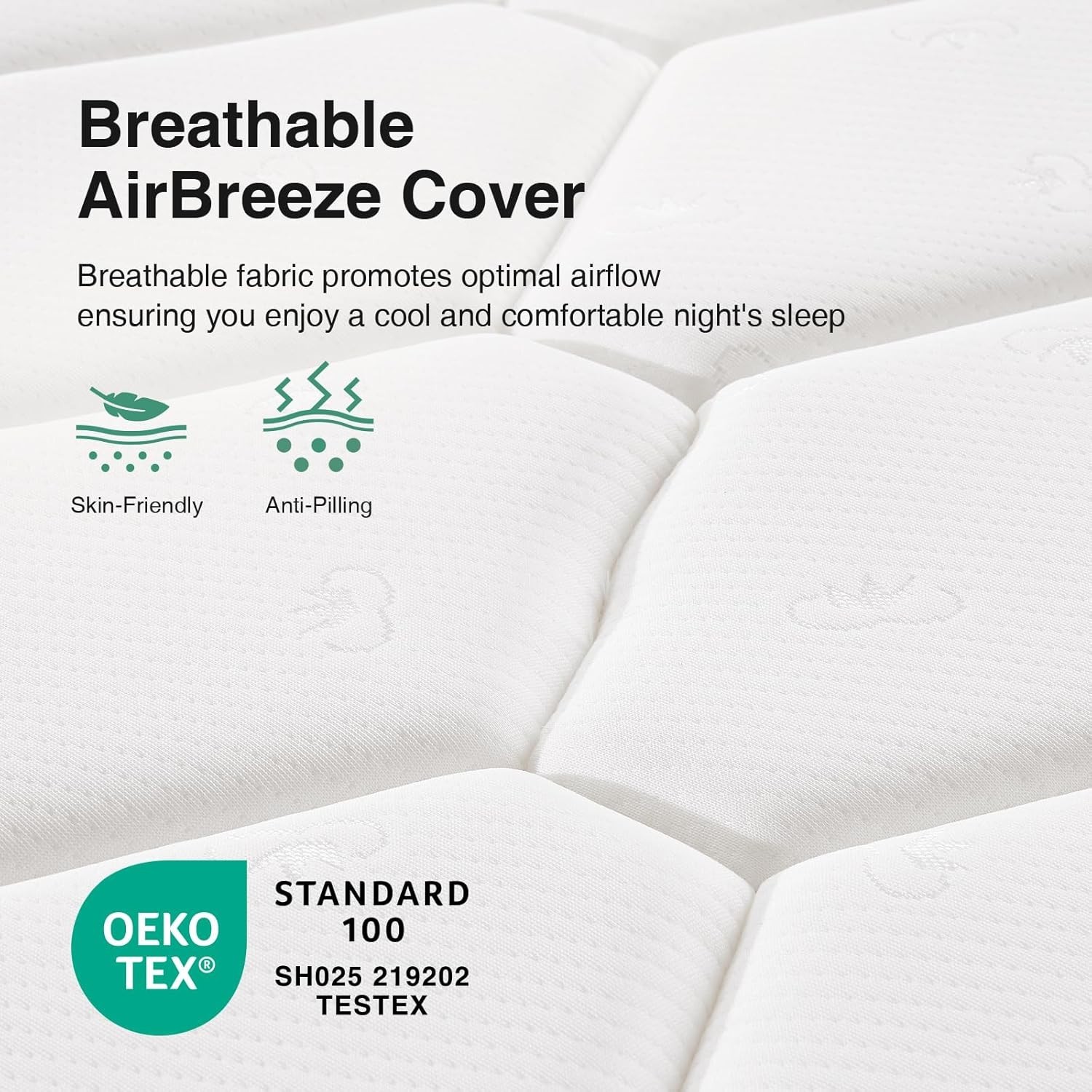 CertiPUR Certified Twin Mattress in a Box – Durable Comfort