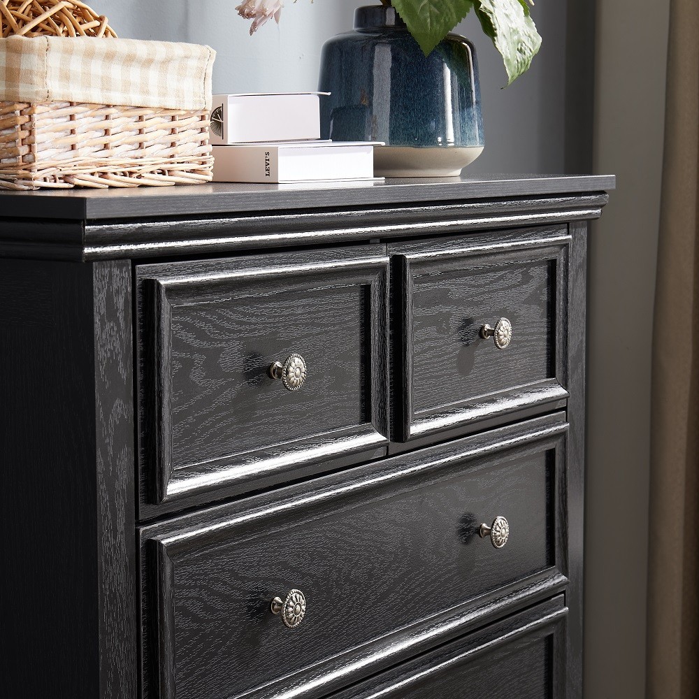 Modern 6 Drawers Dresser 6 Drawers Cabinet,Chest Drawers Closet Organizers