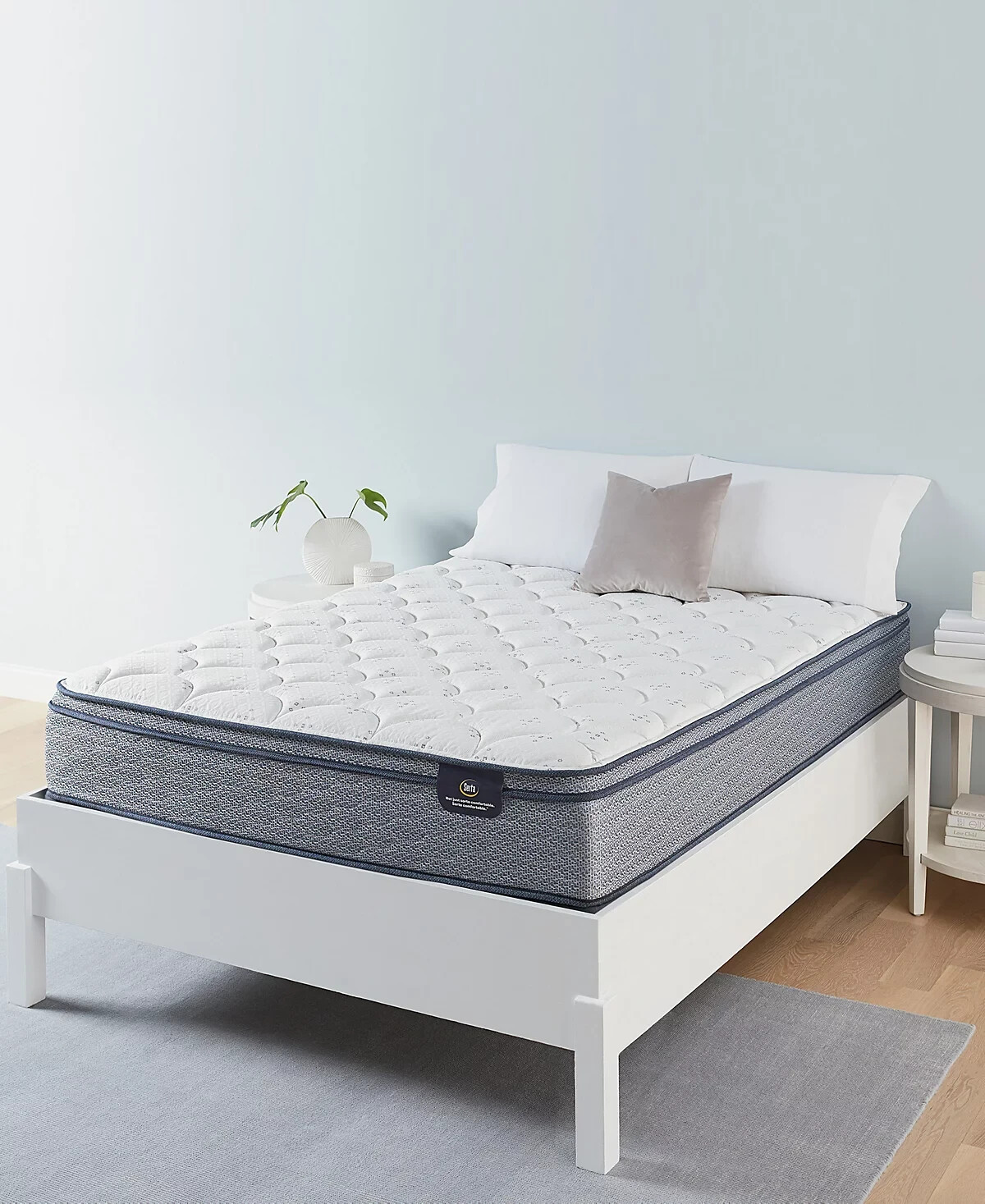 Serta Luxe Armisted 12″ Plush Euro Pillow Top Mattress – Queen