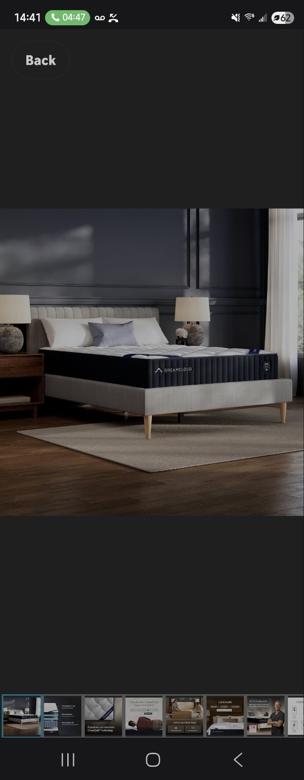 DreamCloud Classic 12″ King Mattres Hybrid Gel Memory Foam -365 Night Trial King