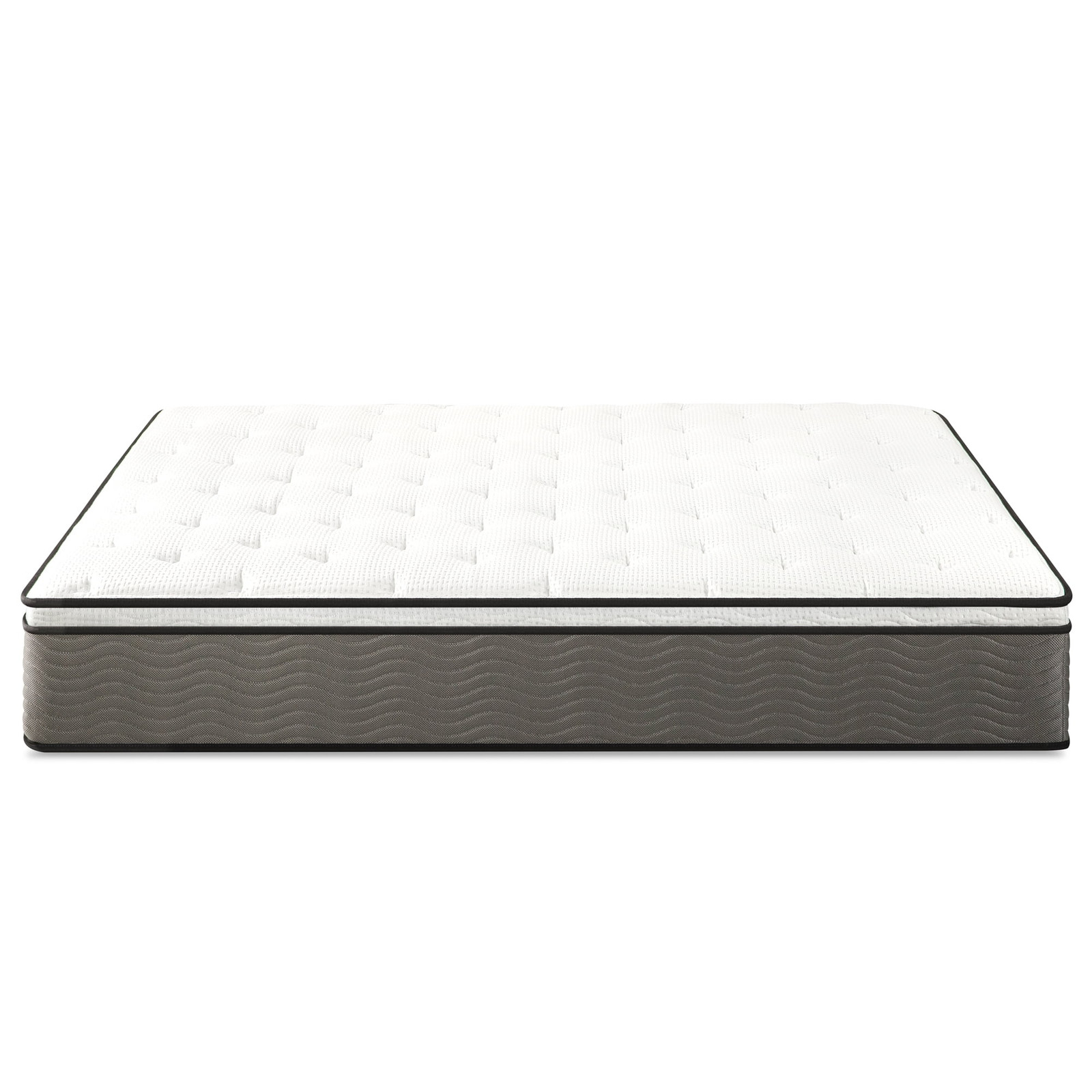 Zinus 12″ Queen Size Pressure Relief Hybrid Mattress Comfort Foam Pocket Springs