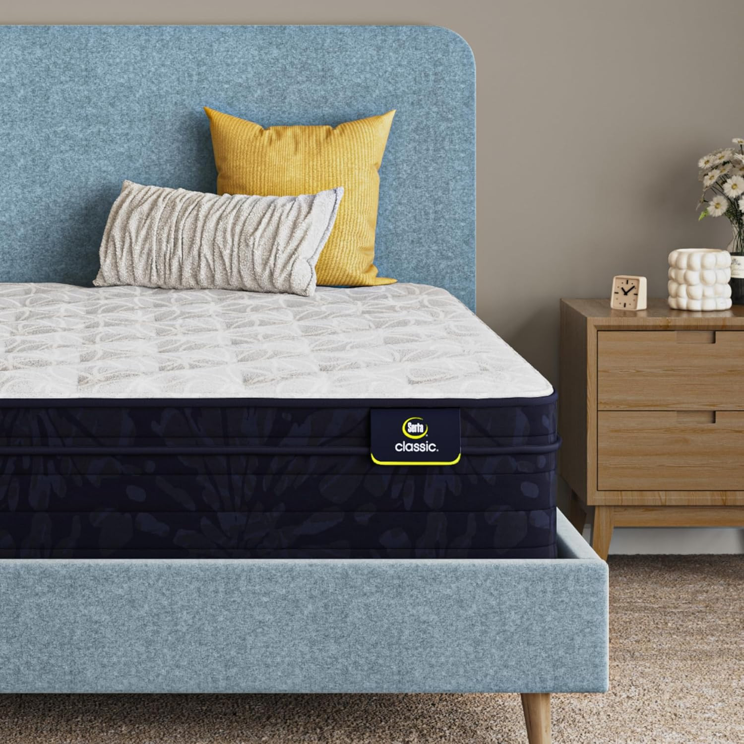 Clarks Hill 2.0 Cal King Mattress – Plush Euro Top, Zoned Support, 100 Night Tri
