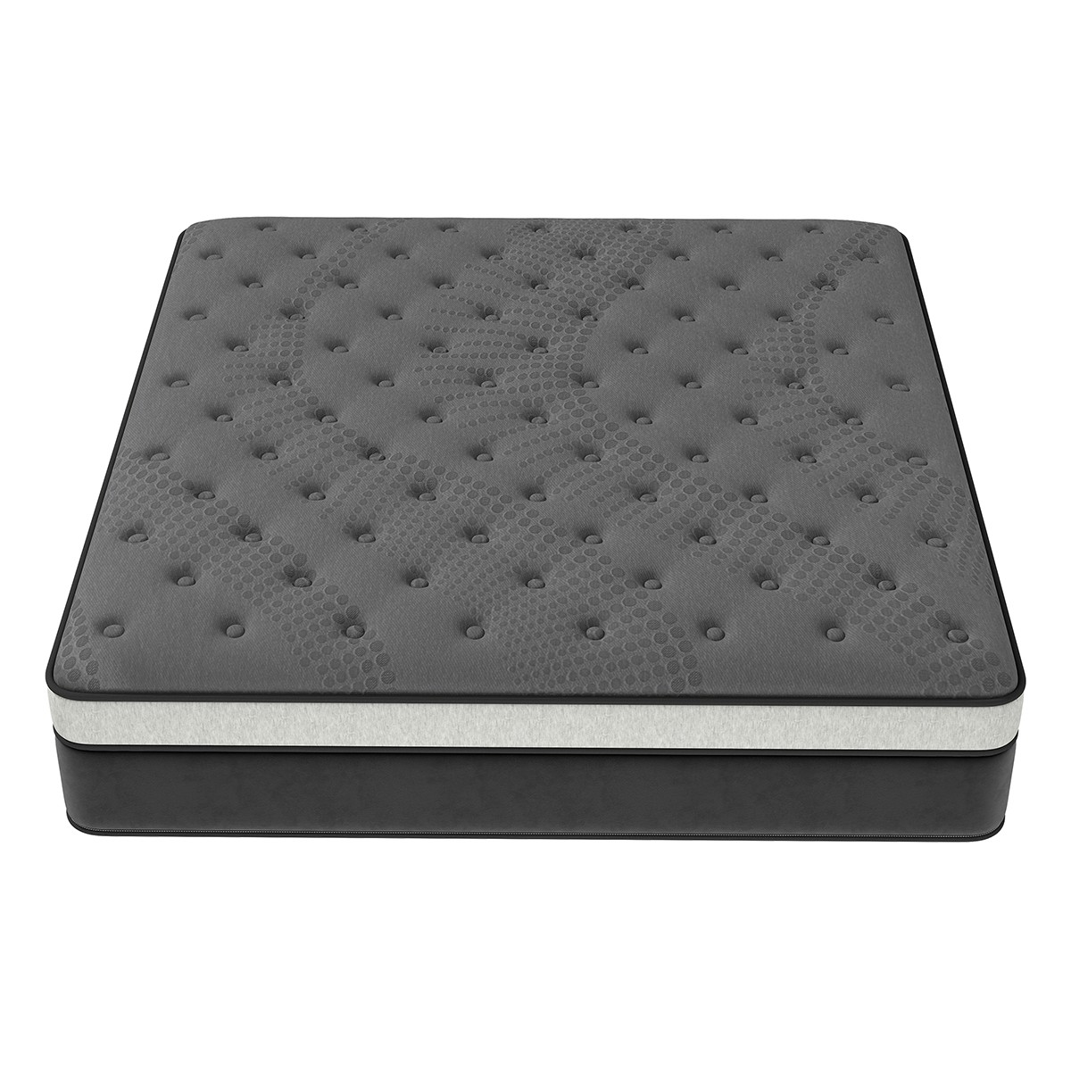 14″ Full Size Medium Firm Gel Memory Foam Hybrid Pocket Spring Mattress in a Box