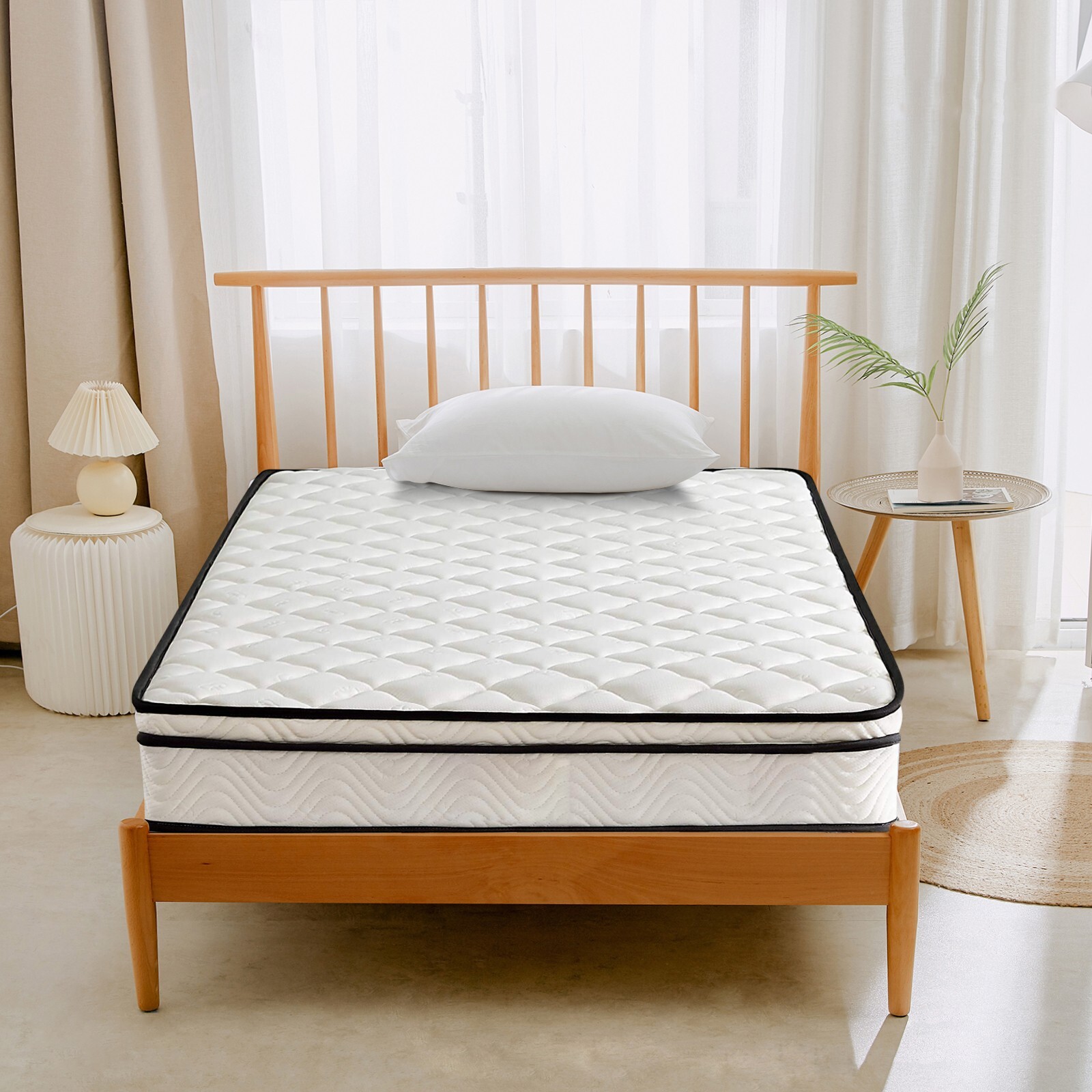 8″10″ Gel Memory Foam and Spring Hybrid Mattress Twin Full Queen King Size