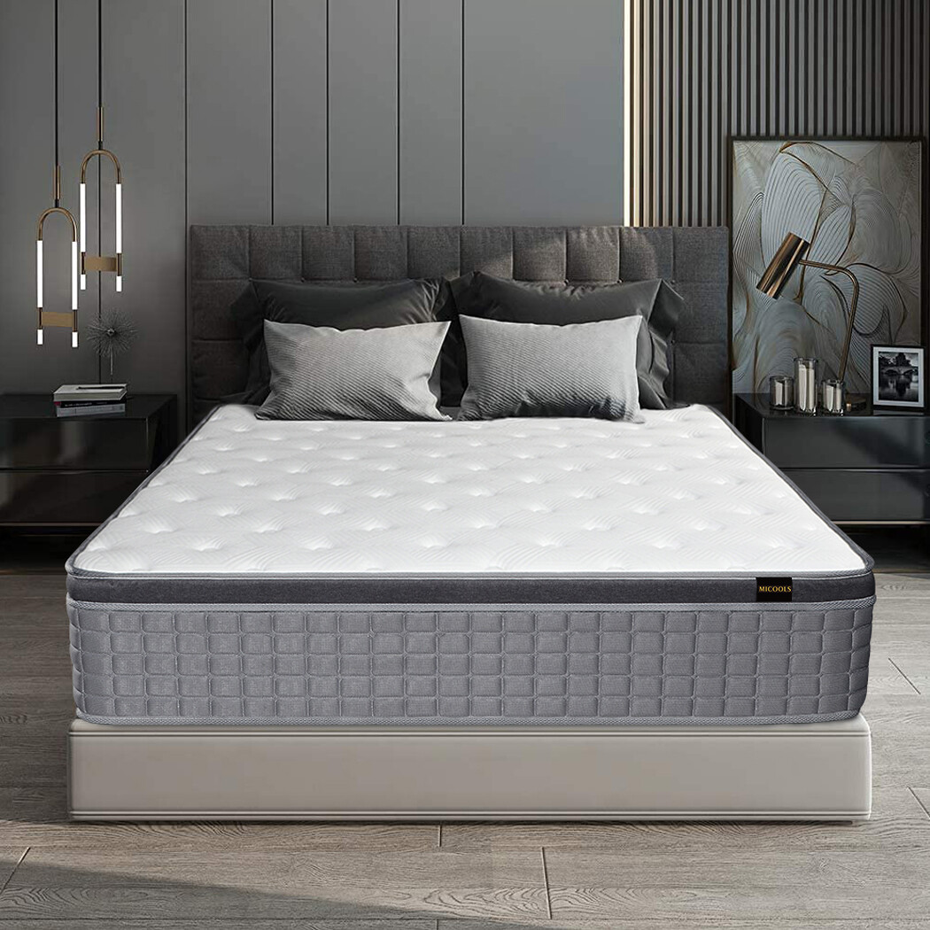12” Mattress Memory Foam Hybrid Spring Twin Full Queen King Luxury Bed in a Box