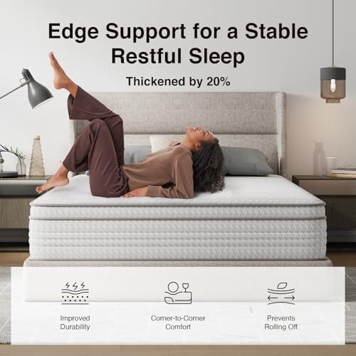 10″ Colchones TWIN Size De Espuma 10 Pulgadas Memory Foam Mattress Cooling Bed